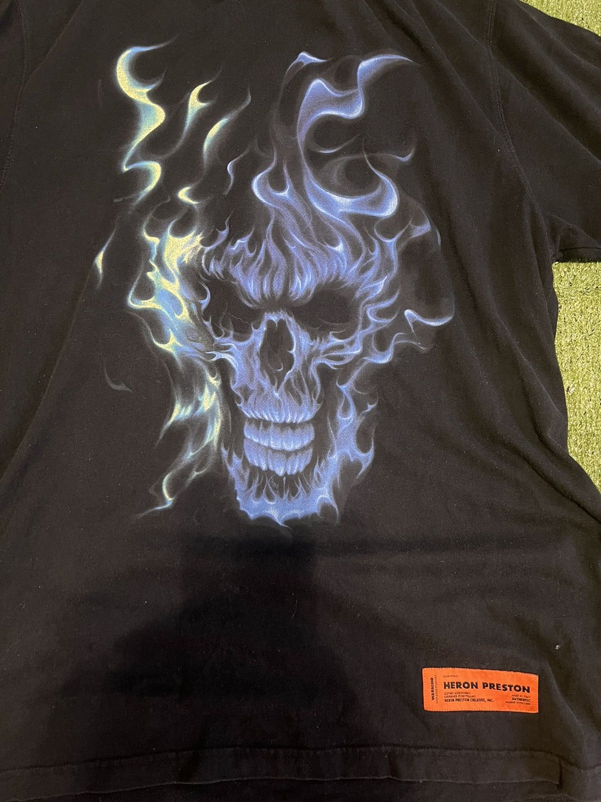 Heron Preston Heron Preston Faded Flaming s Size US M / EU 48-50 / 2 - 3 Thumbnail