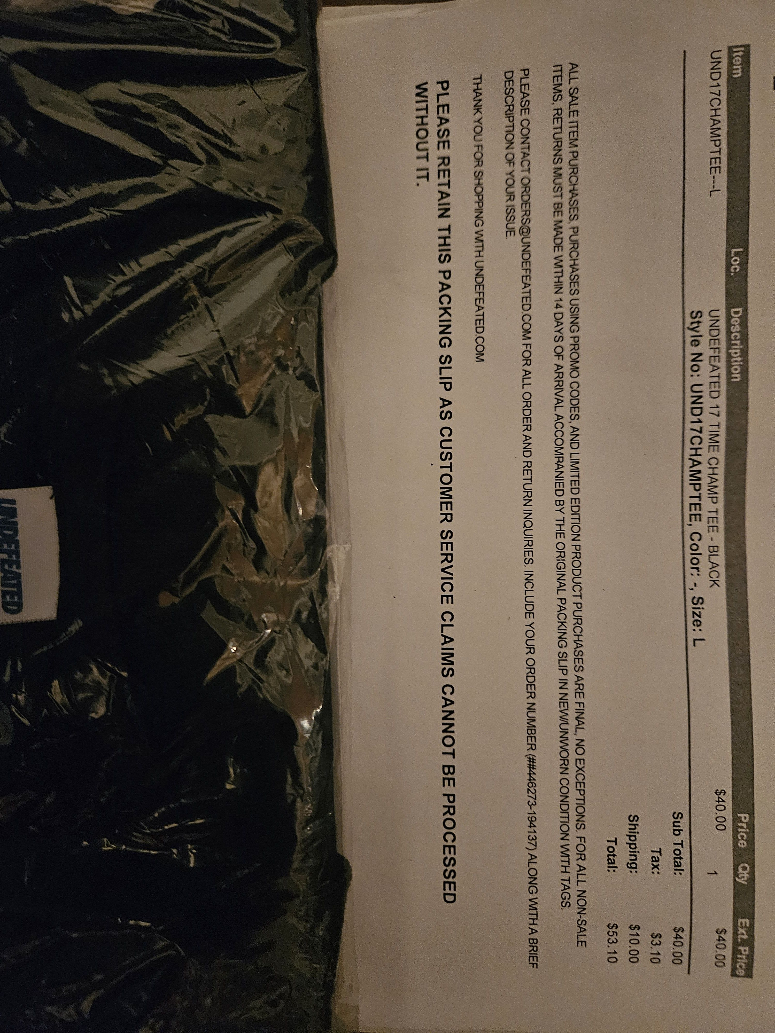 Undefeated Lakers 17x Champ Tee Size US L / EU 52-54 / 3 - 3 Thumbnail