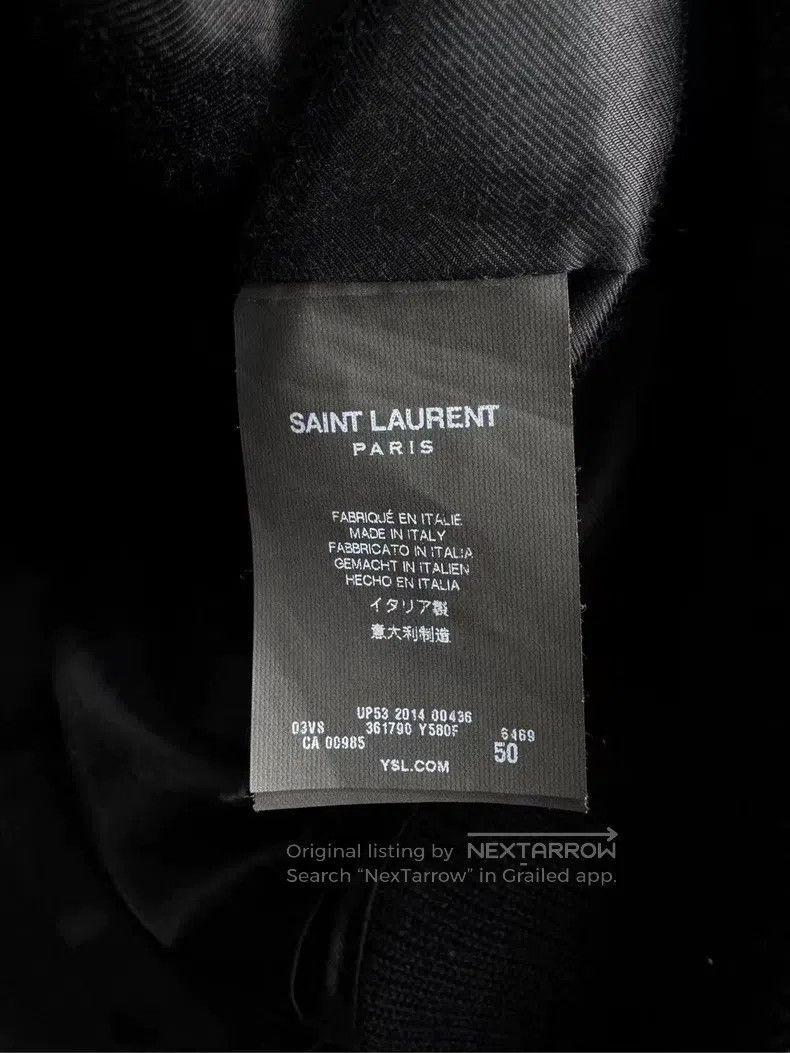 Saint Laurent Paris Saint Laurent Paris Leopard Print Baseball Jacket Size US M / EU 48-50 / 2 - 4 Thumbnail
