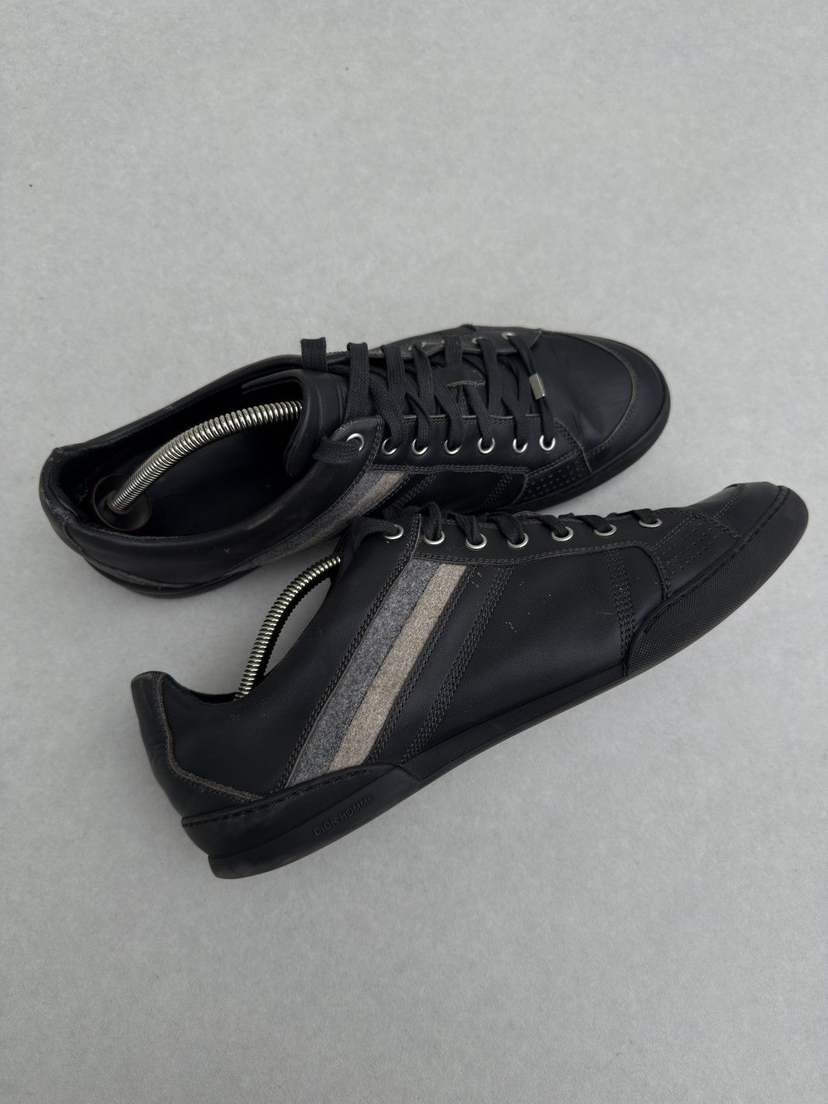 Dior Archive Dior Homme B18 Hedi Slimane Leather Sneakers In Size US 11 / EU 44 - 1 Thumbnail
