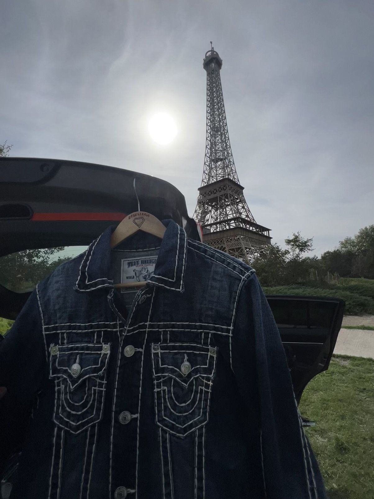 Haunted Mound × True Religion true religion trucker jacket Haunted Mound × True Religion true religion trucker jacket