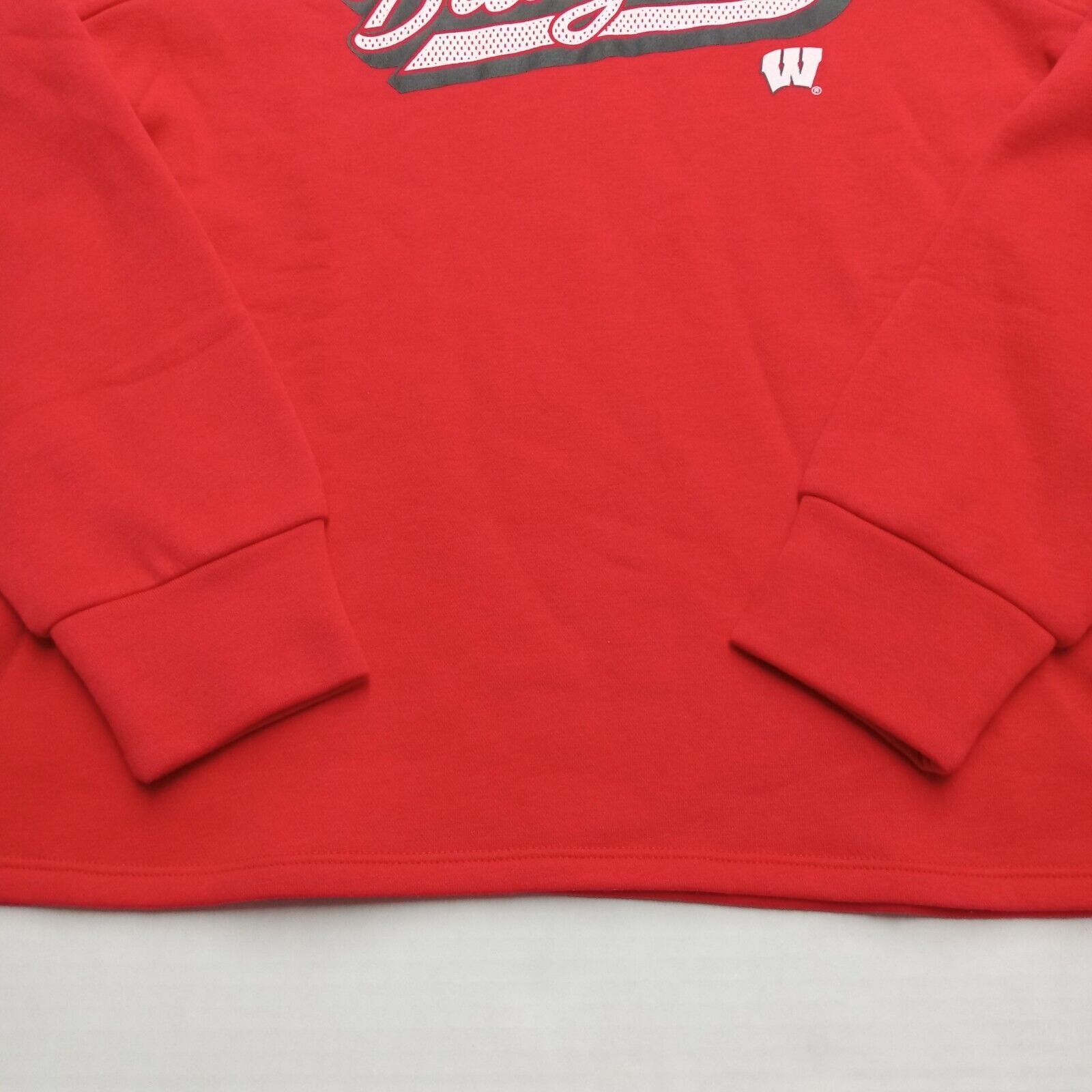 & Other Stories Fanatics Wisconsin Badgers Hoodie Women’s L Large Red Size L / US 10 / IT 46 - 2 Thumbnail