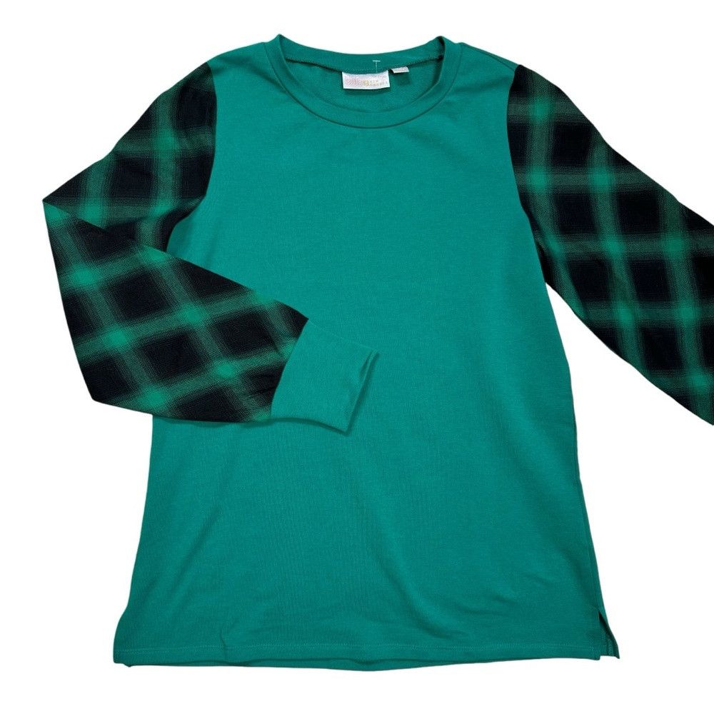 Other New Belle by Kim Gravel French Terry Flannel Sleeves Sweats Size XXS / US 00 / IT 34 - 6 Thumbnail