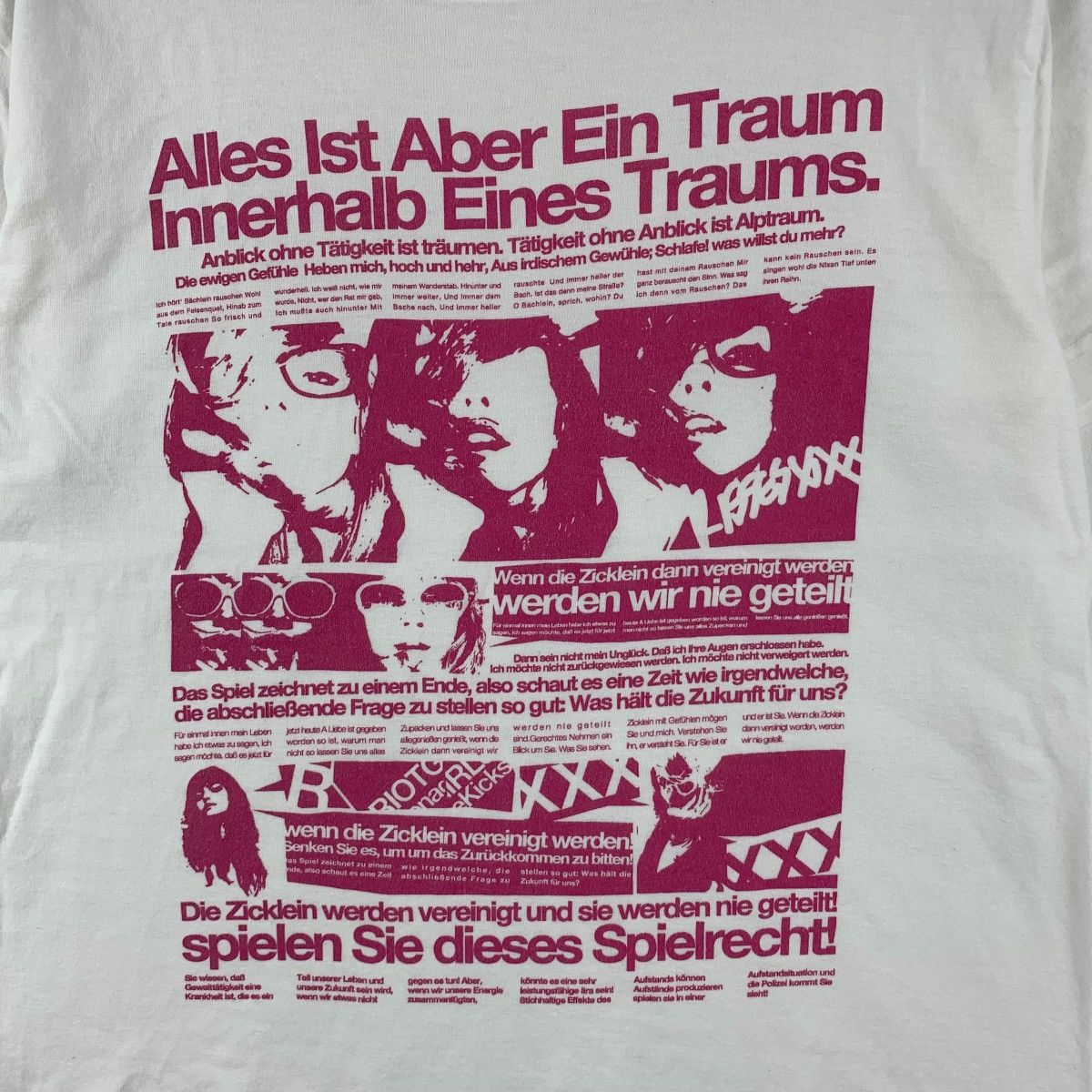 Vintage GRANIPH GERMANY MOVIE Punk Riot Rebel Girl Tee Shirt Size S / US 4 / IT 40 - 4 Thumbnail