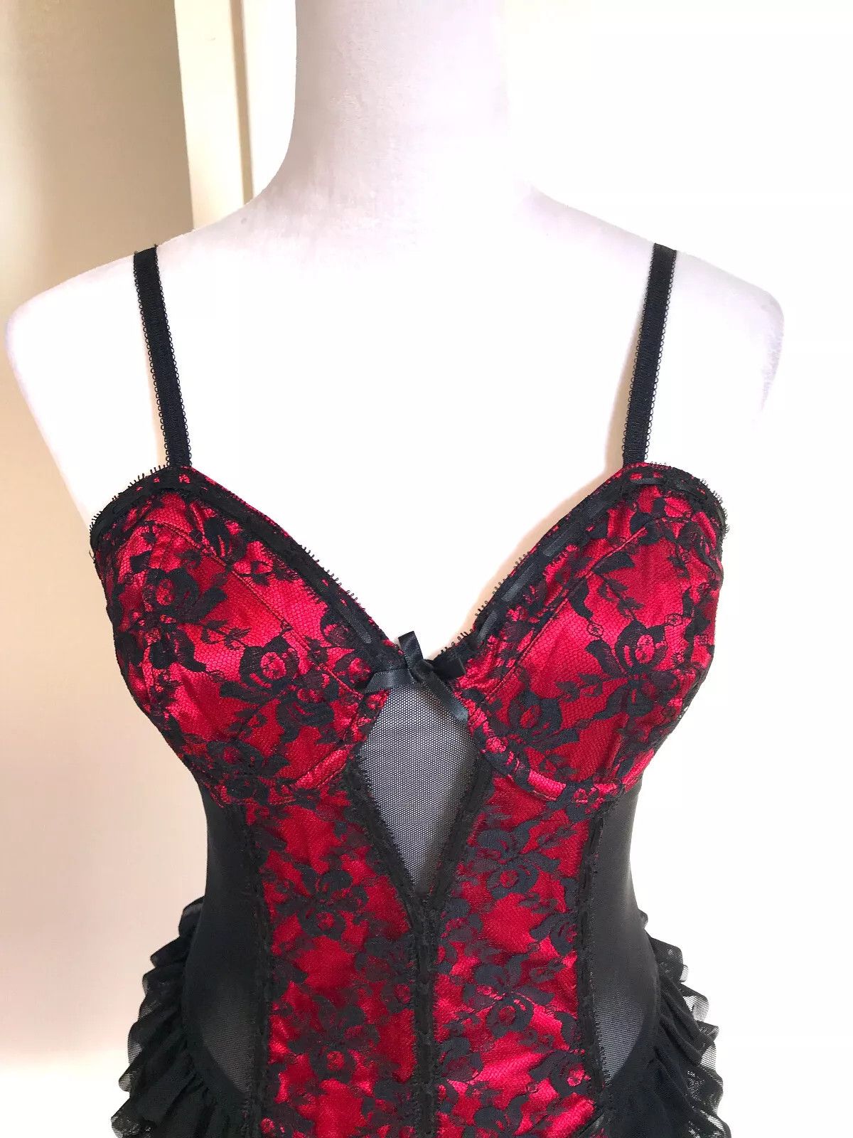 Lip Service Vintage Vaudeville Vamps Lace & Mesh Dress XS