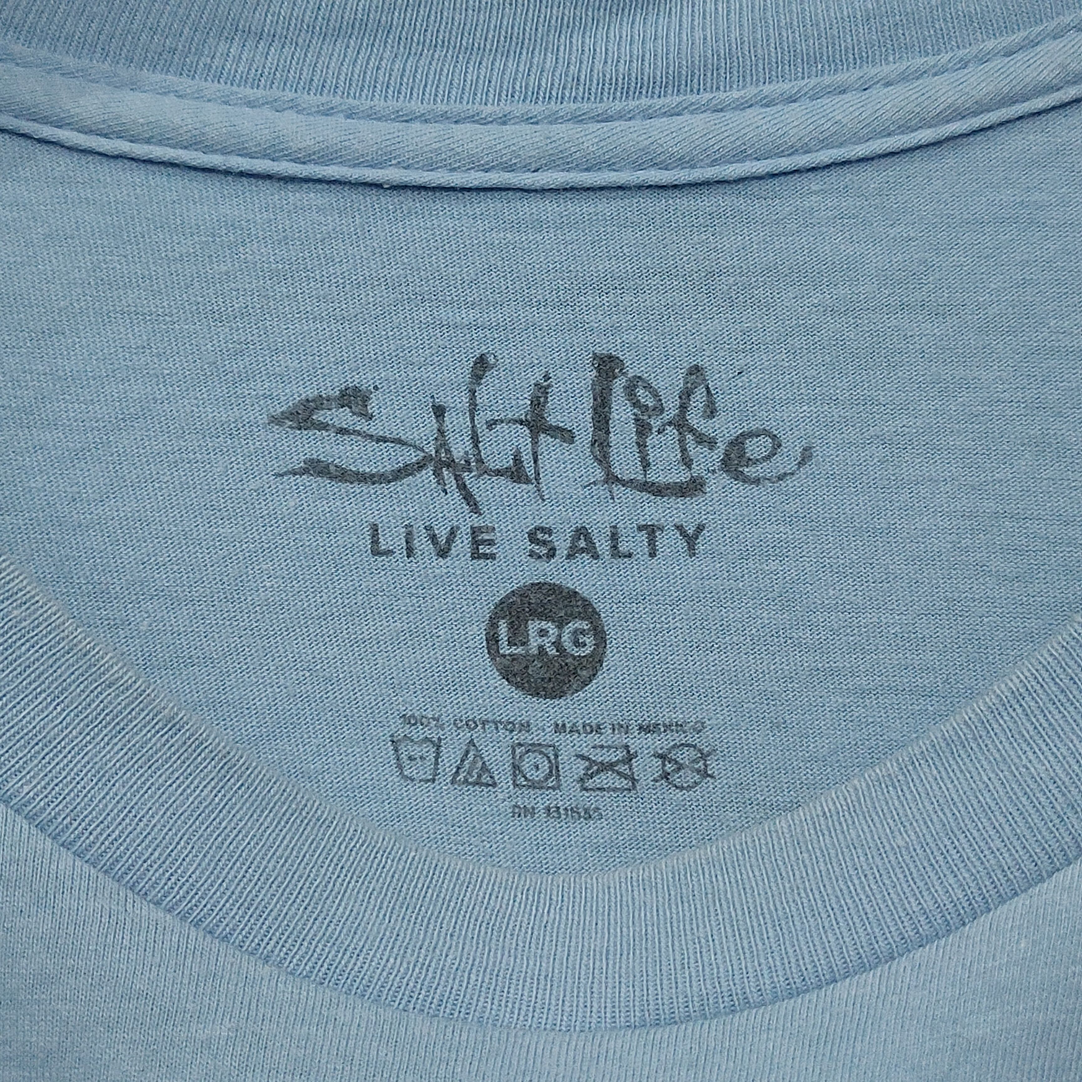 Vintage 🔥Salt Life Short Sleeve T-Shirts Size US L / EU 52-54 / 3 - 4 Thumbnail