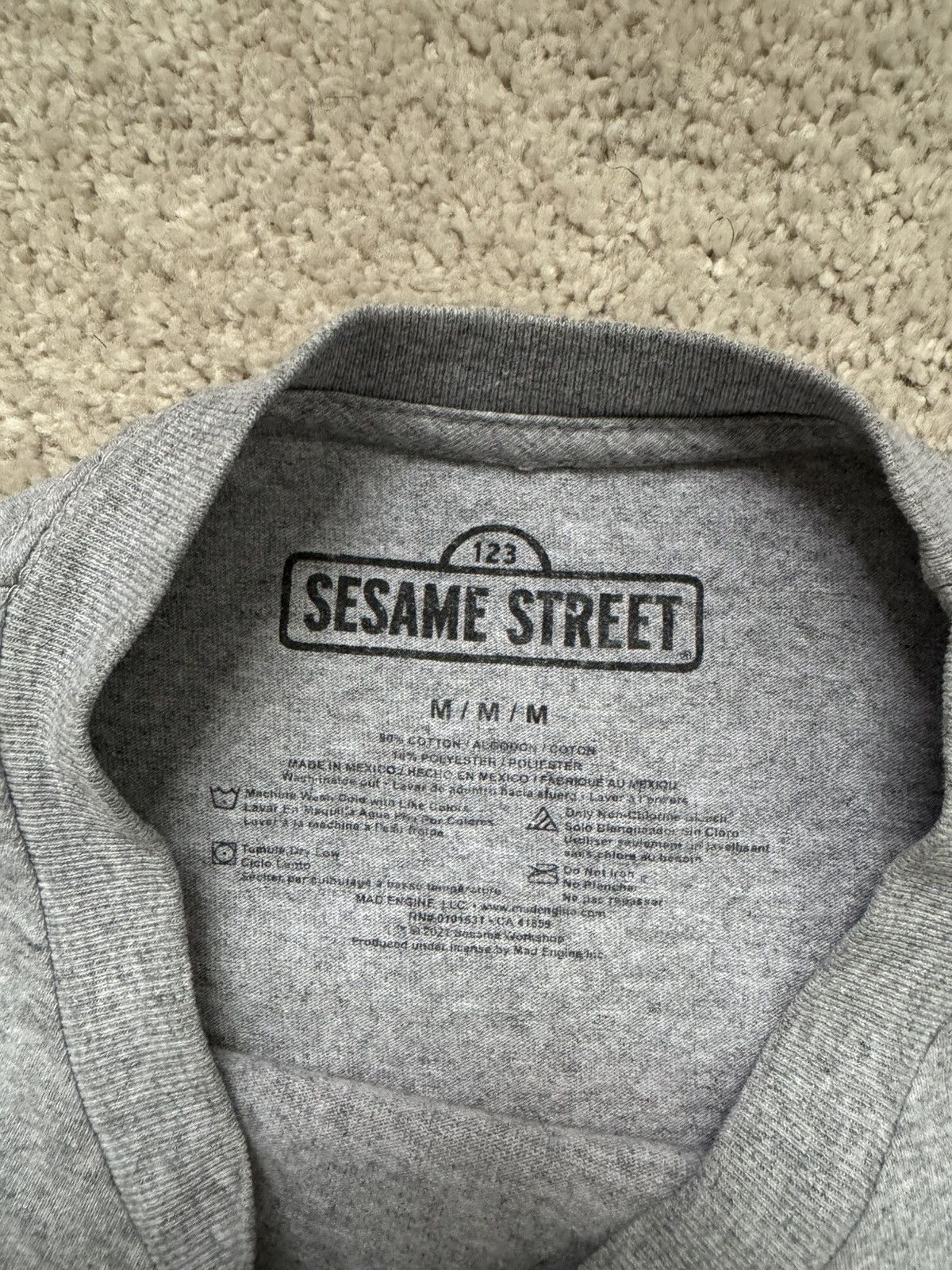 Vintage Sesame street tee Size US M / EU 48-50 / 2 - 4 Thumbnail
