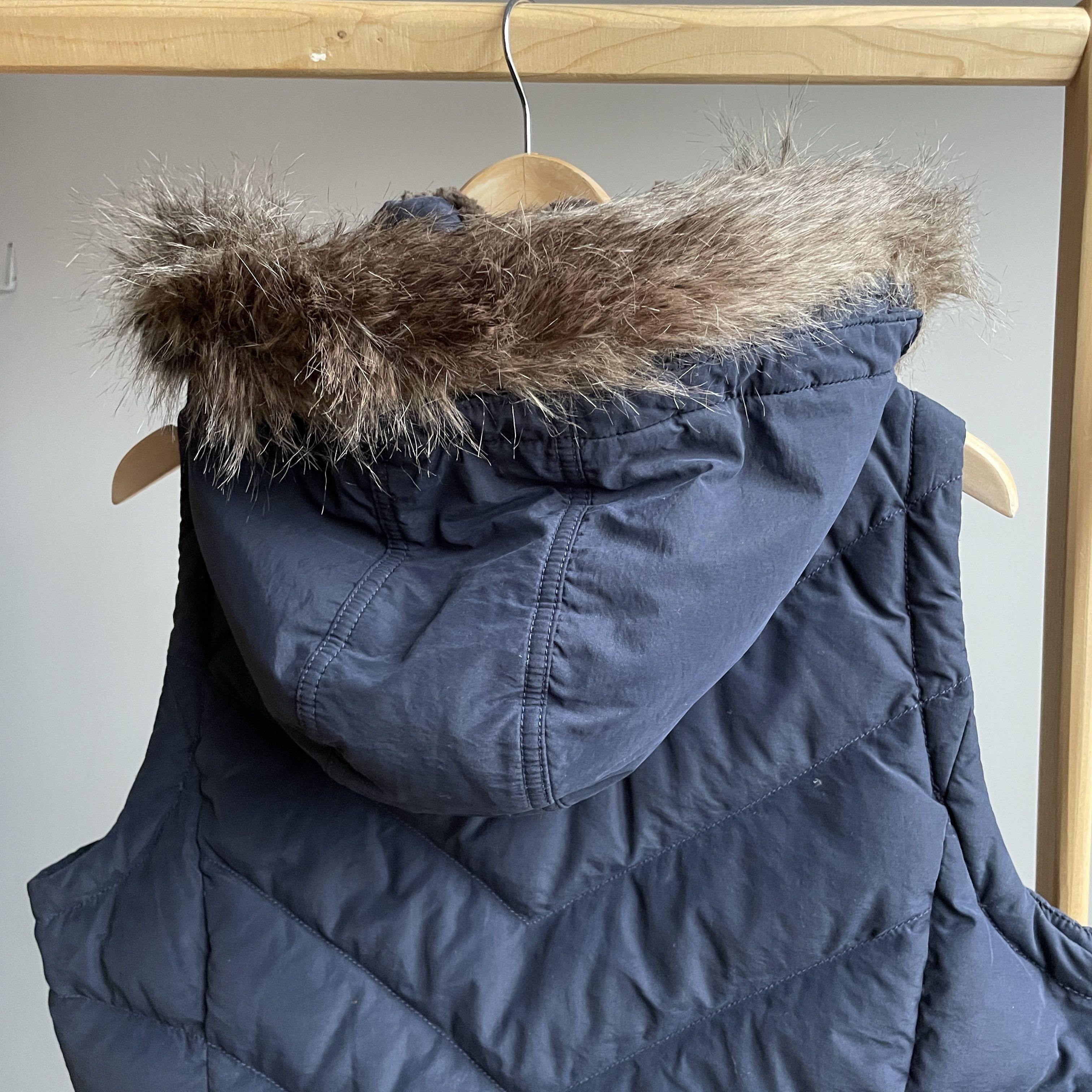 Polo Ralph Lauren Polo Jeans Ralph Lauren Womens Faux Fur Puffer Vest Size L / US 10 / IT 46 - 7 Thumbnail
