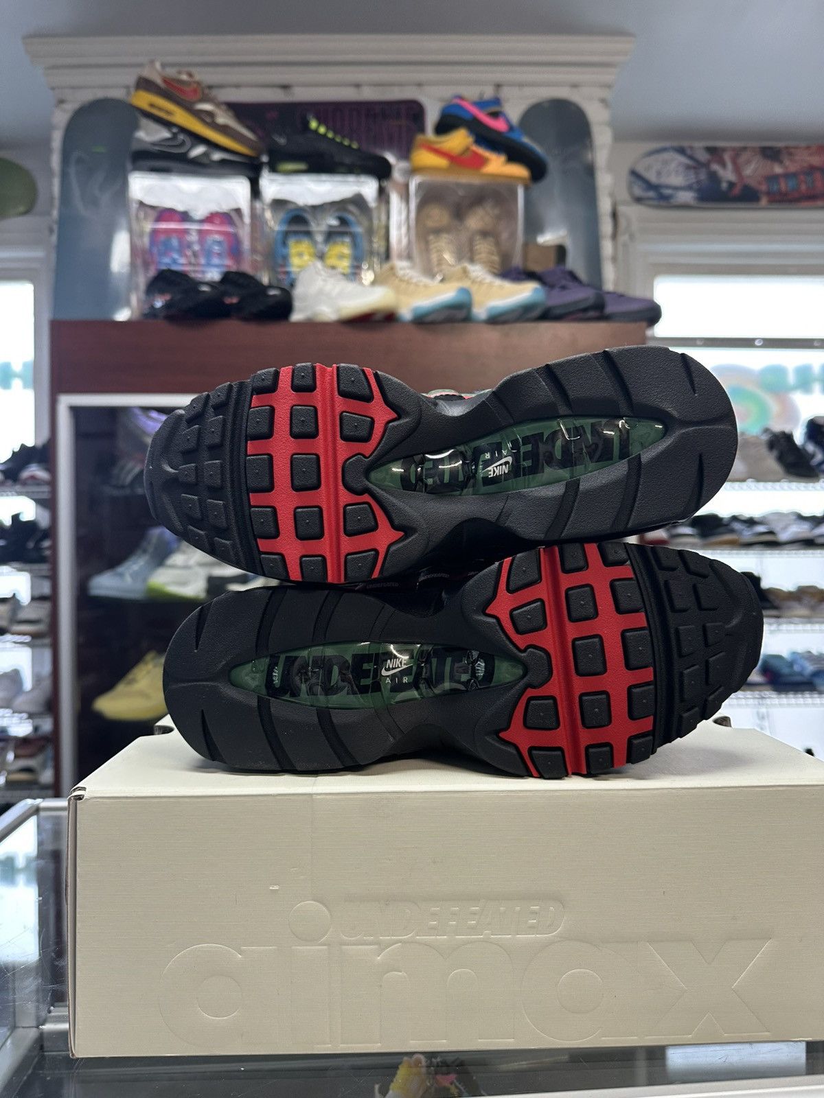 Nike Nike X Undefeated Air Max ‘Black’ Size US 8 / EU 41 - 3 Thumbnail