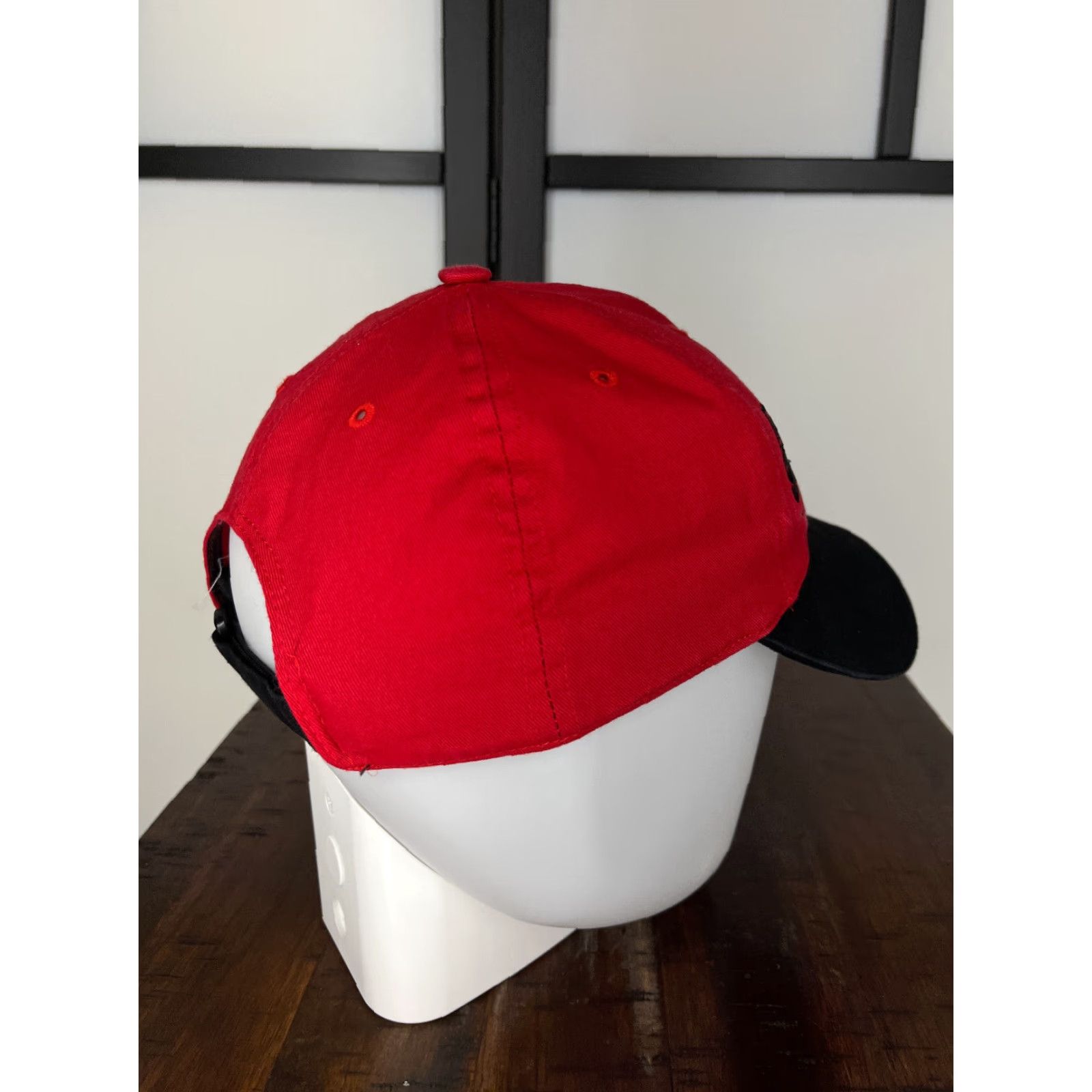 Reebok VINTAGE Reebok Hat Cap Baseball One Size Red Cotton Twill Obstacle Course Race Logo Adjustable Unisex Adults Size ONE SIZE - 7 Thumbnail