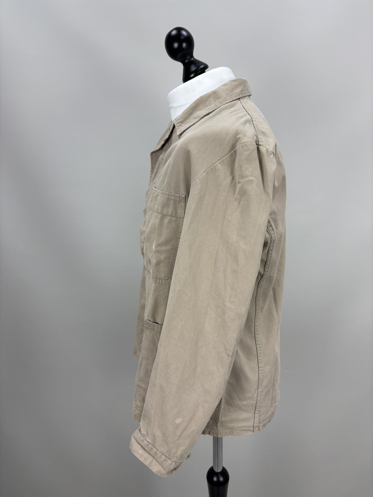Le Laboureur Mens workwear jacket Y2k Sanfor Size 52 Color Brown Size US L / EU 52-54 / 3 - 10 Thumbnail