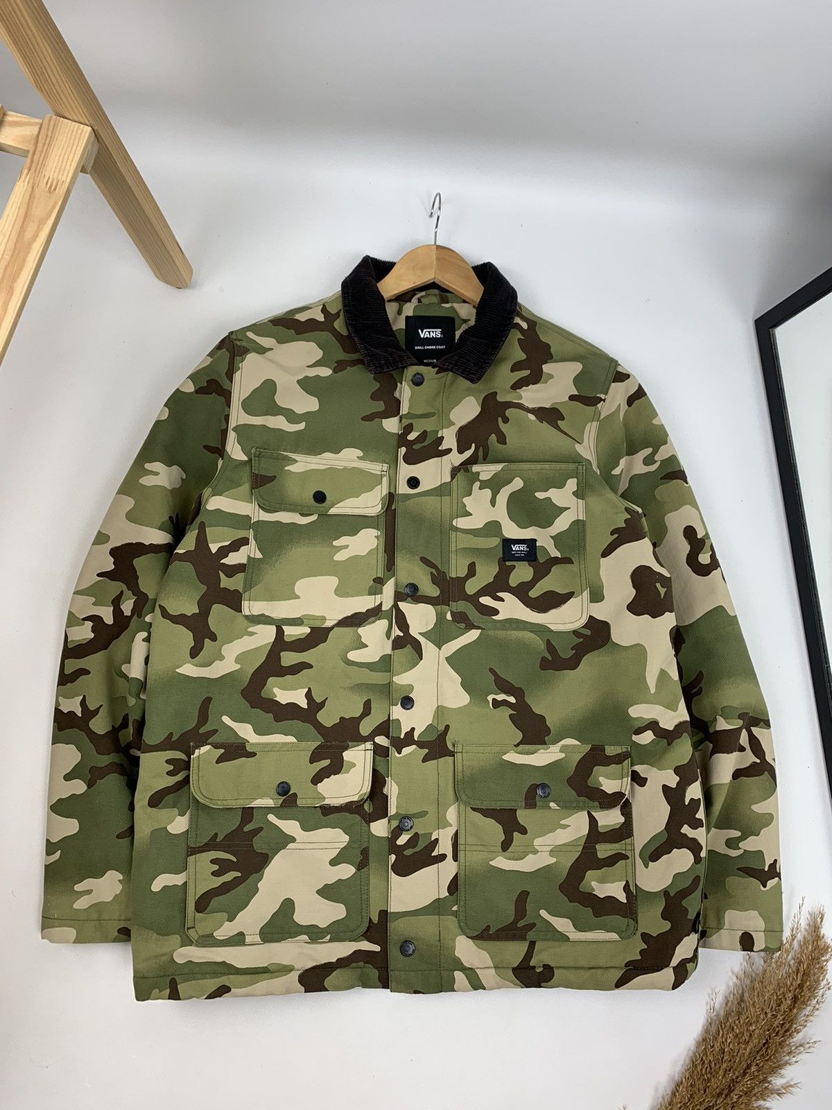 Vans Vans Multicam Camo Insulated Overshirt Jacket Size US M / EU 48-50 / 2 - 2 Thumbnail