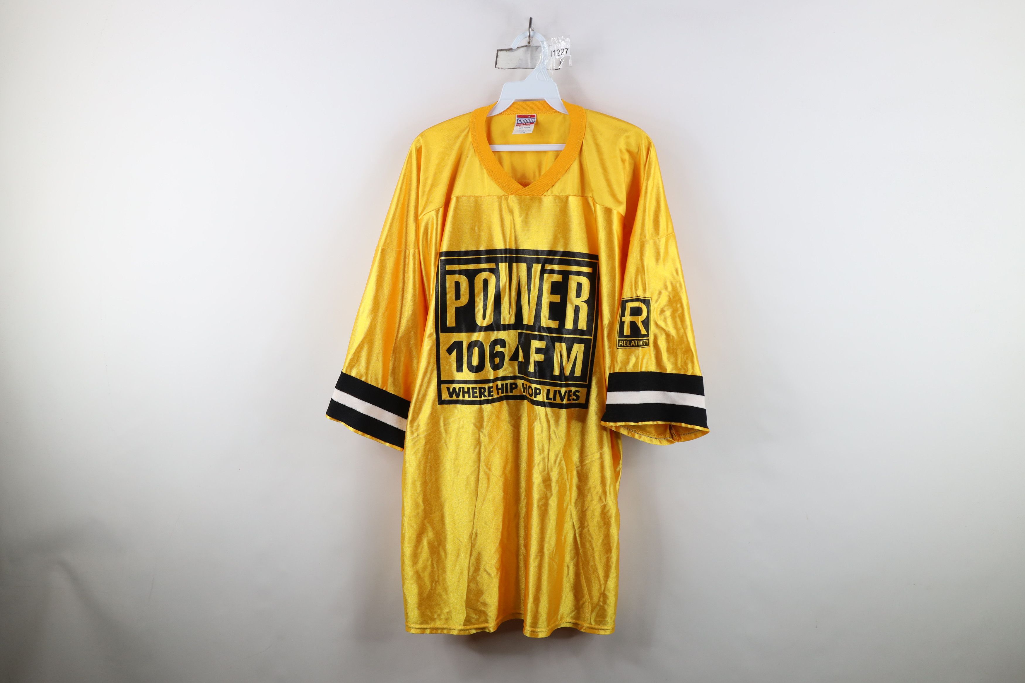 Vintage Vintage 90s Streetwear Hip Hop Lives Football Jersey USA Size US XXL / EU 58 / 5 - 1 Thumbnail