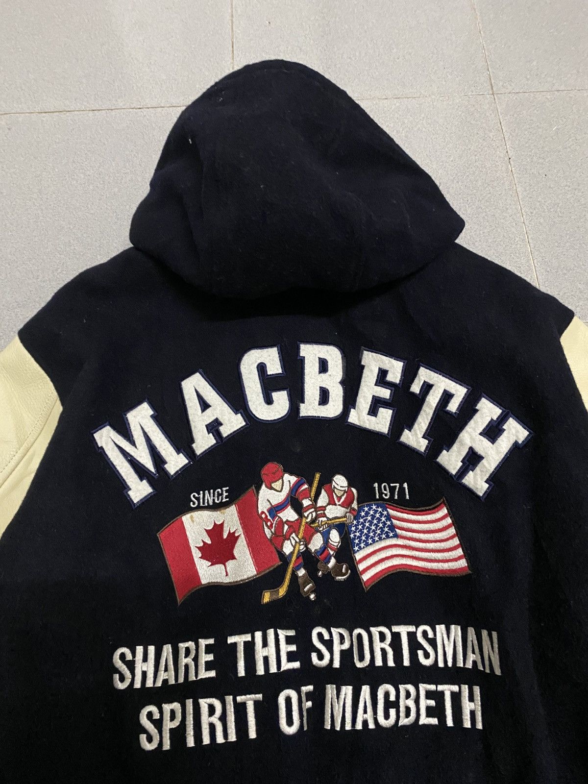 Macbeth Vintage Macbeth Sports Man Varsity Jacket Size US M / EU 48-50 / 2 - 5 Thumbnail