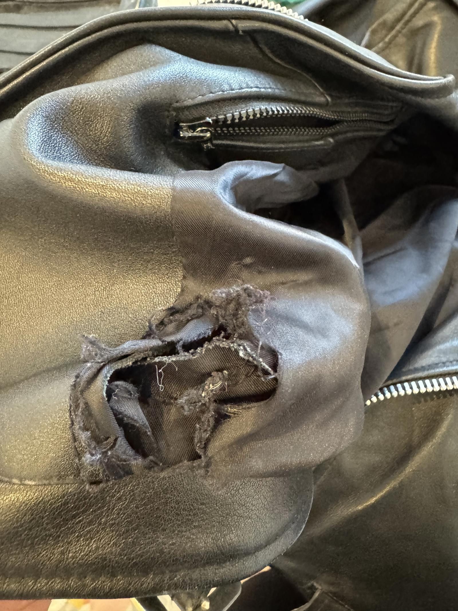 Designer Made in Korea. Leather Jacket. Fits a 10/12. Falcon Garments Size M / US 6-8 / IT 42-44 - 5 Thumbnail