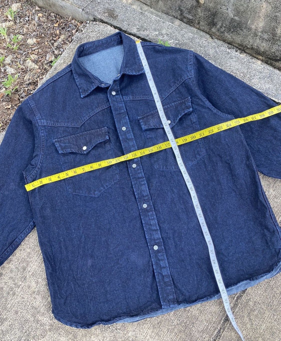 GU GU Blue Denim Jacket Big Size Size US XL / EU 56 / 4 - 8 Thumbnail