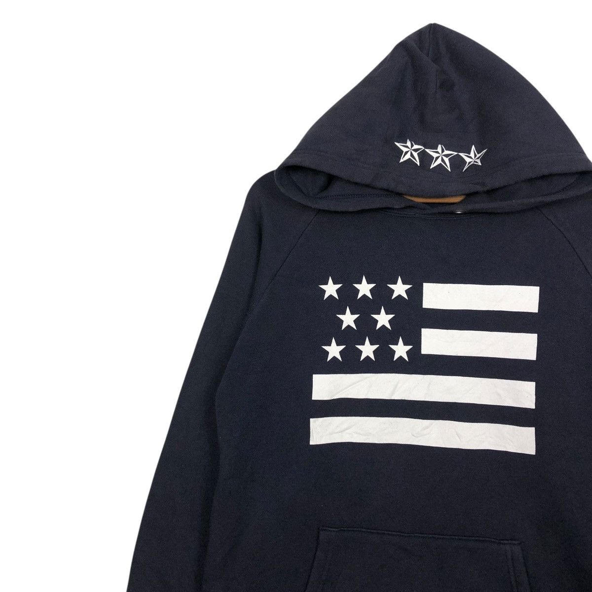 Vintage 🔥VINTAGE HOODIE PULL OVER ONEITA USA FLAG BIG LOGO Size US M / EU 48-50 / 2 - 9 Thumbnail