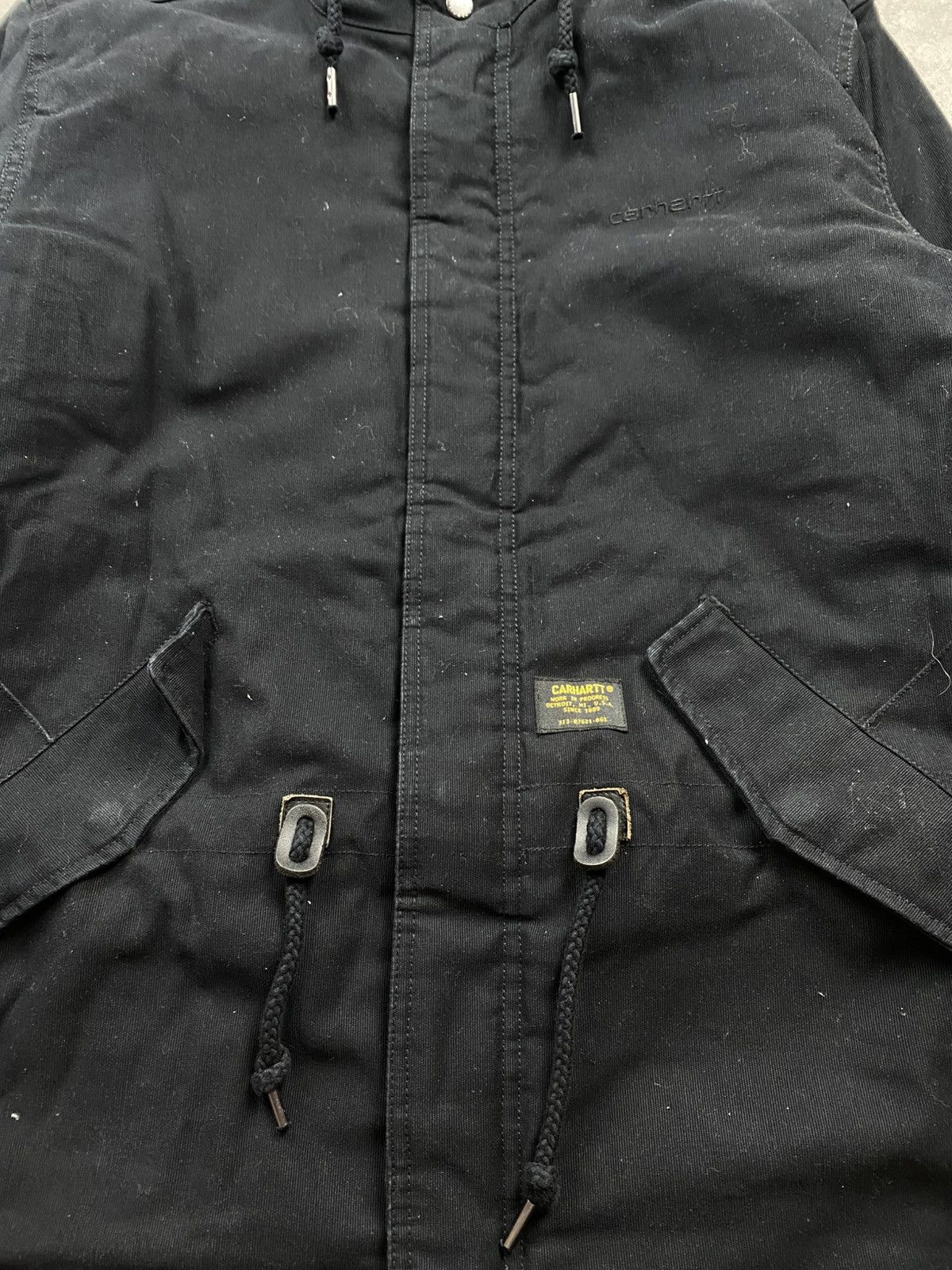 Carhartt × Japanese Brand × Vintage Parka Carhartt clash jacket black label vintage y2k black Size US S / EU 44-46 / 1 - 6 Thumbnail