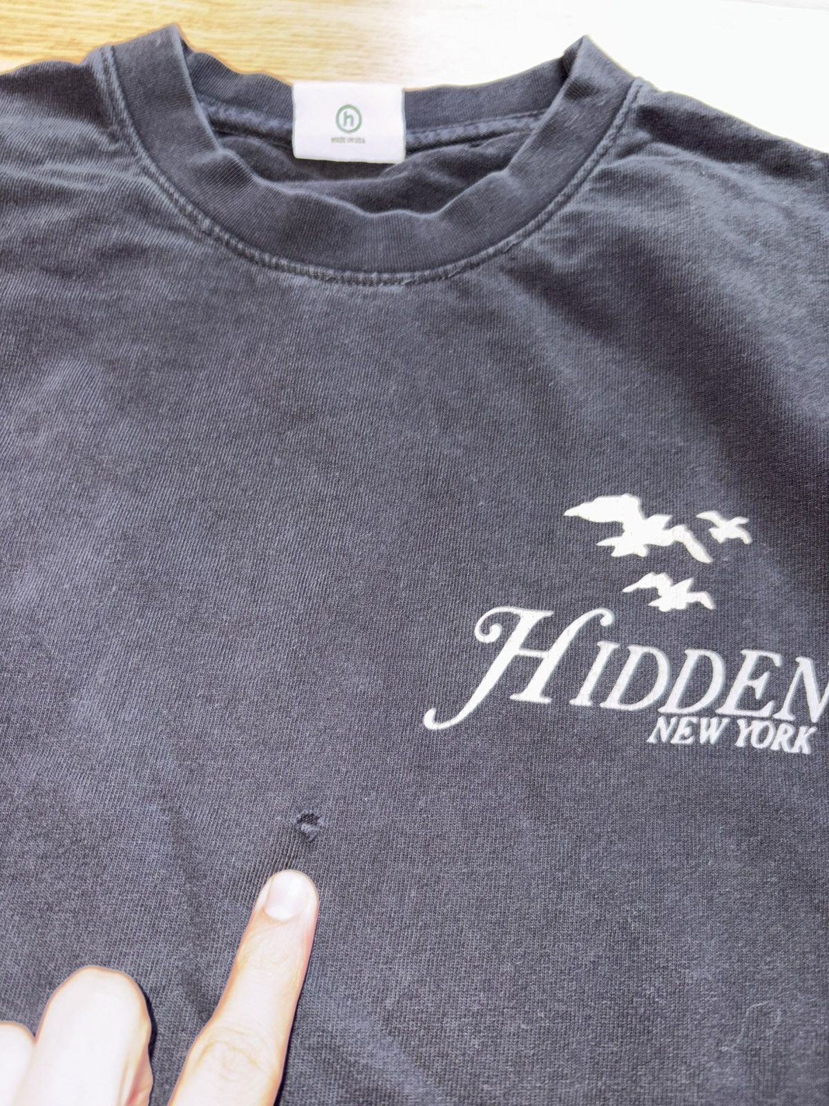 HIDDEN Y2K Hidden New York Nature Tree Black Streetwear Tee Size US S / EU 44-46 / 1 - 5 Thumbnail