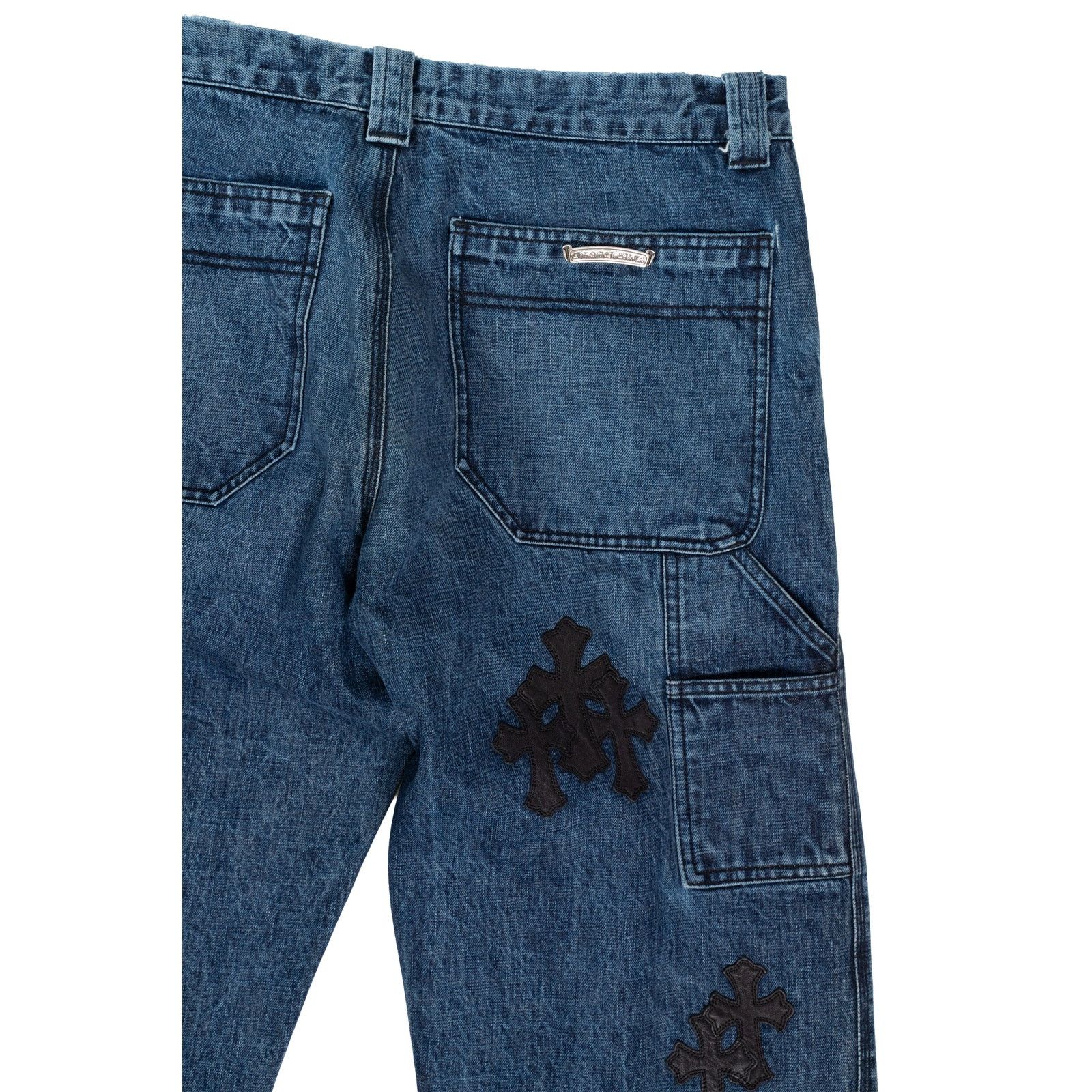 Chrome Hearts Turbo Diesel Cross Patch Carpenter Jeans Size US 36 / EU 52 - 4 Thumbnail