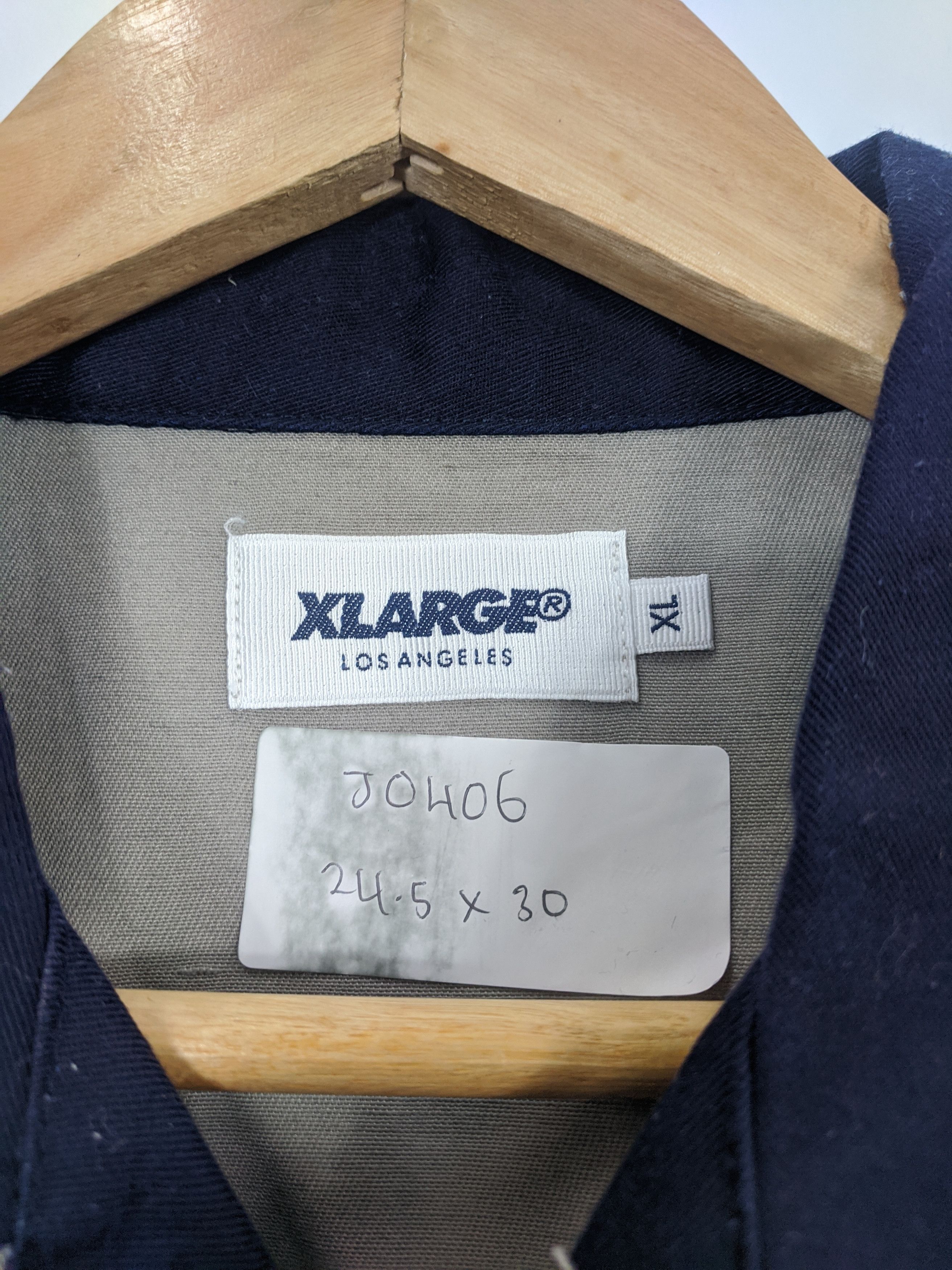 Xlarge XLarge Button Ups Worker Shirt Streetwear J0406 Size US XL / EU 56 / 4 - 5 Thumbnail