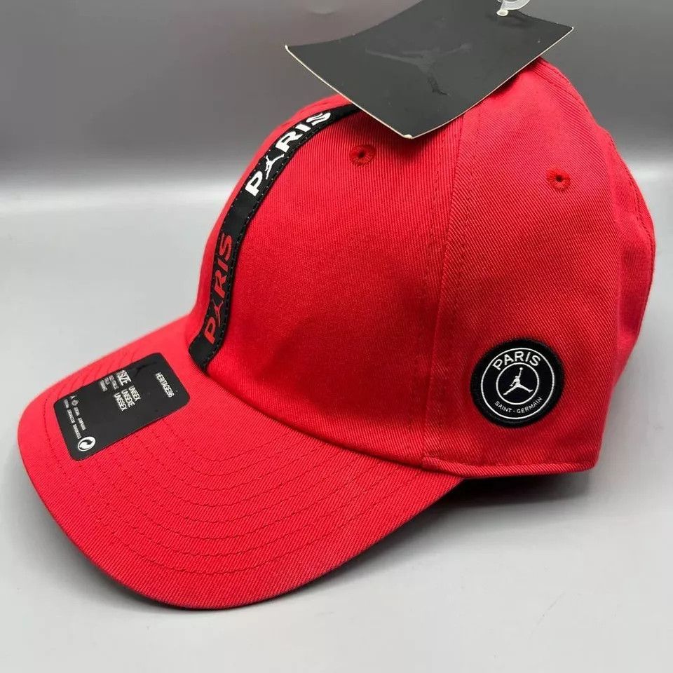 Jordan Brand Air Jordan Hat Men Paris Saint Germain Jumpman Strap Back Size ONE SIZE - 2 Thumbnail