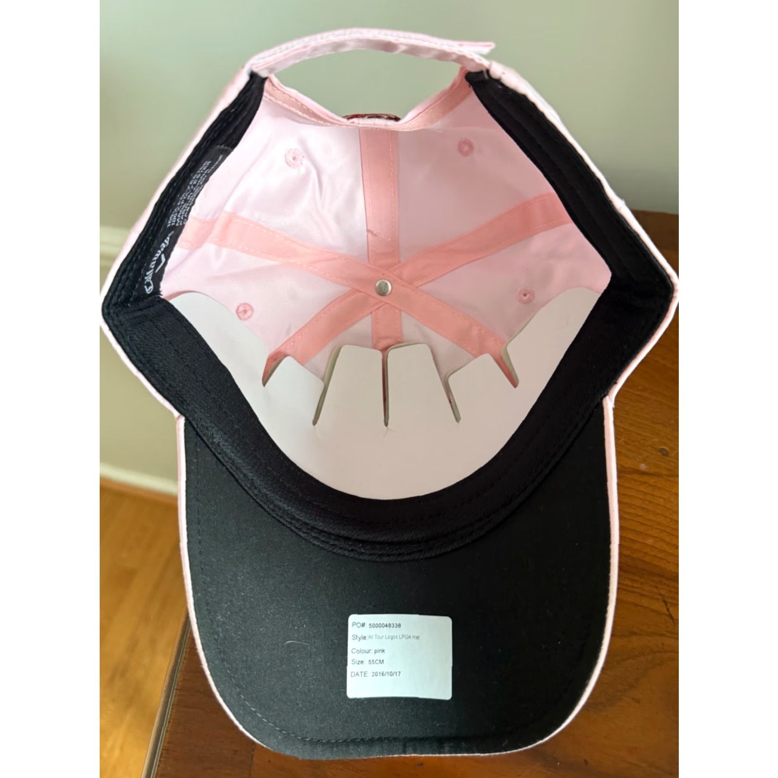 Callaway Callaway Pink Chrome Soft Odyssey Epic Lightweight NEW NWT Adjustable Hat Mens Baseball Cap Size ONE SIZE - 5 Thumbnail