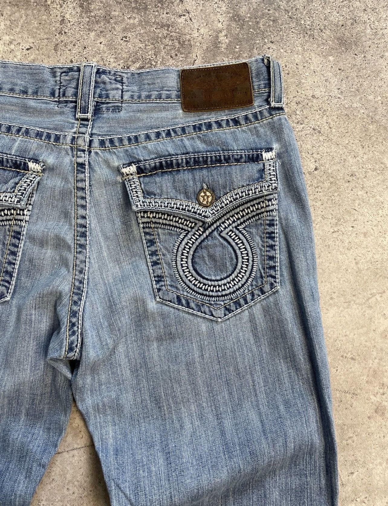 True Religion Vintage Y2K Big Star Like True Religion Y2K Distressed Jeans Size US 36 / EU 52 - 7 Thumbnail