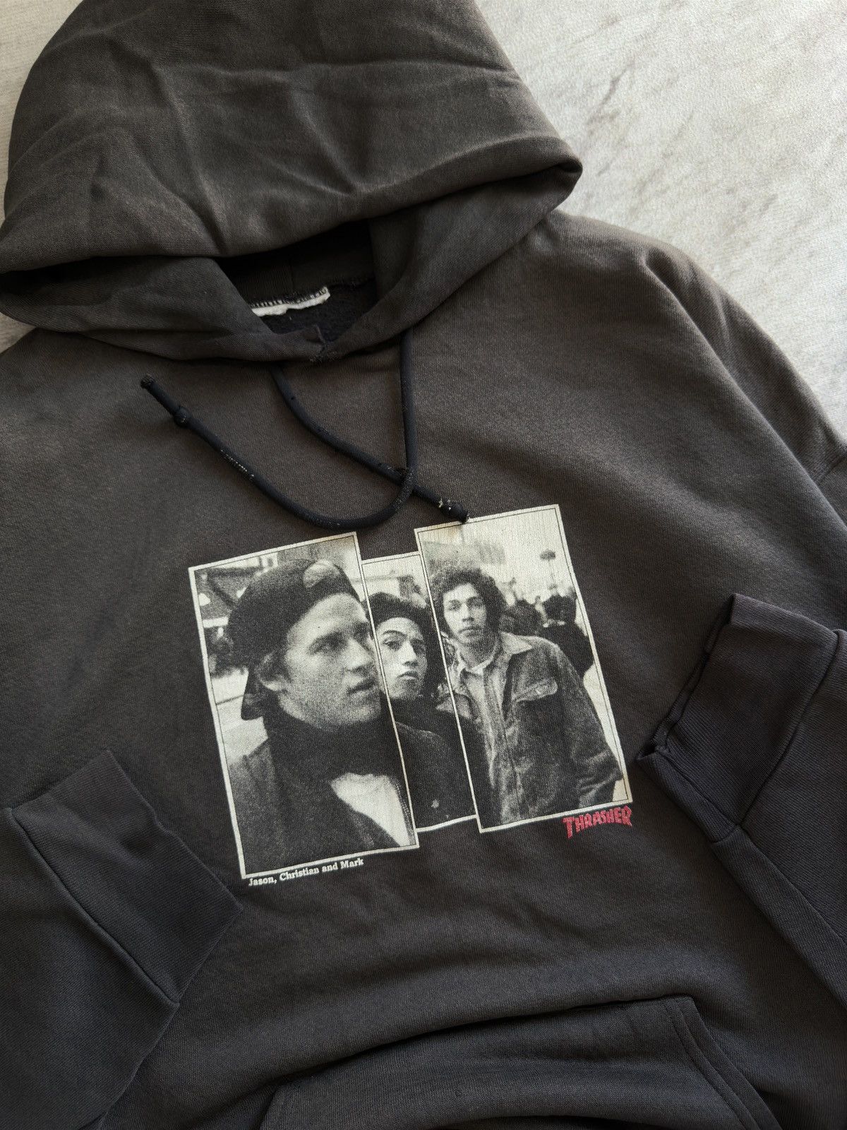 Thrasher Vtg 90s Thrasher Da Boyz : Jason, Christian & Mark Gonzales Size US XXL / EU 58 / 5 - 2 Thumbnail