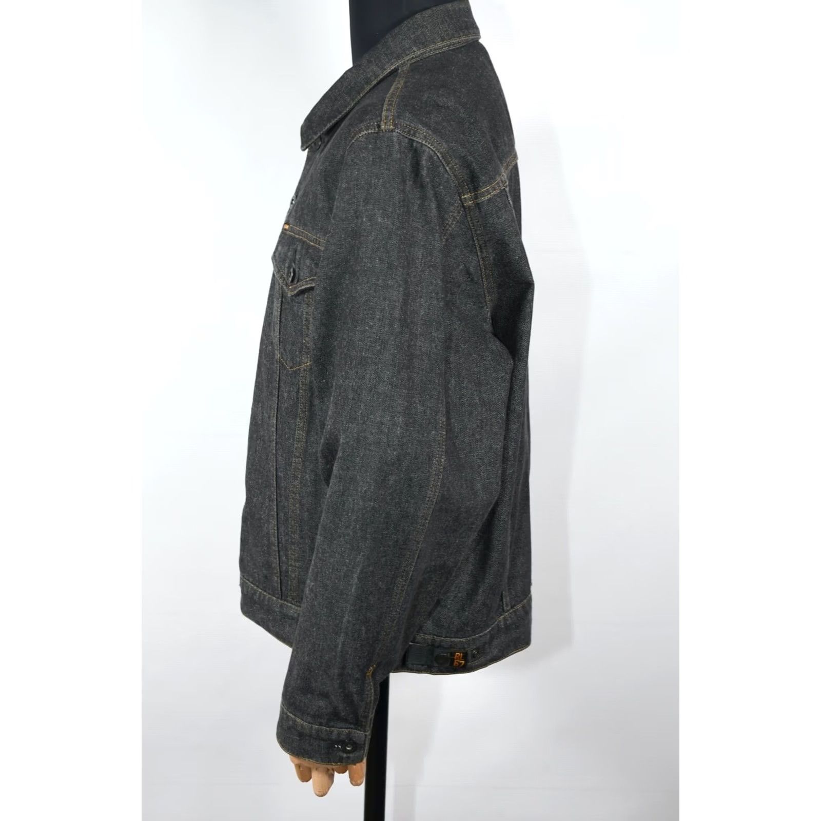 Polo Ralph Lauren Polo Jeans Ralph Lauren RL67 Basic Jean Jacket Men's L Black Size US L / EU 52-54 / 3 - 4 Thumbnail
