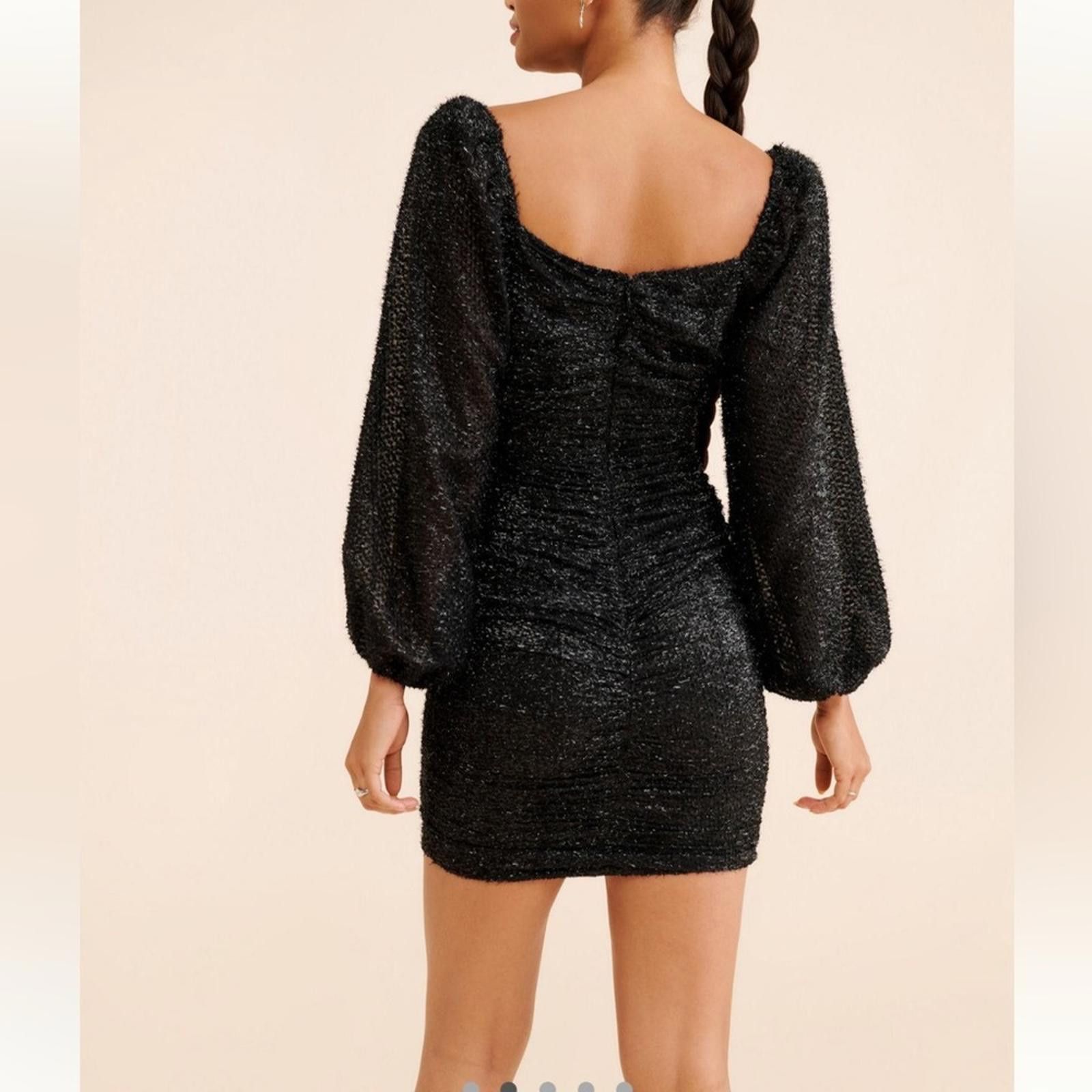 AUTRY ASTR sz 6 MEDIUM party NYE dress metallic sparkle Mini Size M / US 6-8 / IT 42-44 - 8 Thumbnail