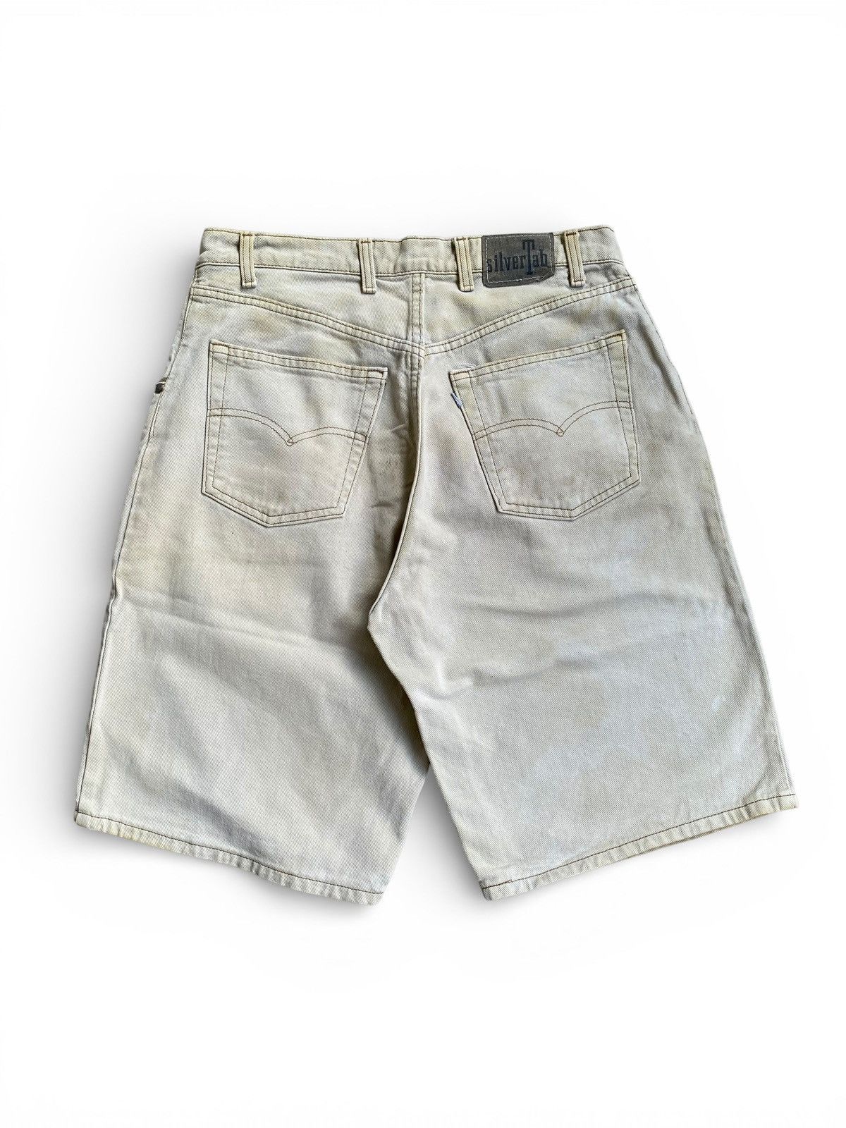 Levi's Vintage 1990’s Baggy Levis Silvertab Elements Red Tag Jorts Size US 34 / EU 50 - 5 Thumbnail