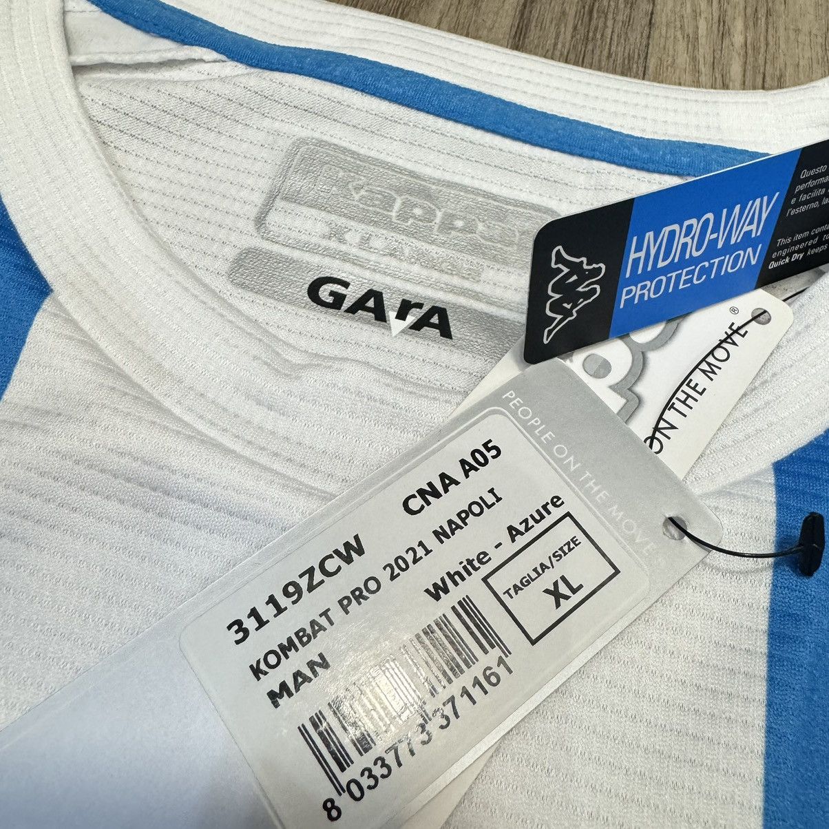 Kappa Napoli 20/21 player issue special shirt #10 Maradona (bnwt) Size US XL / EU 56 / 4 - 9 Thumbnail