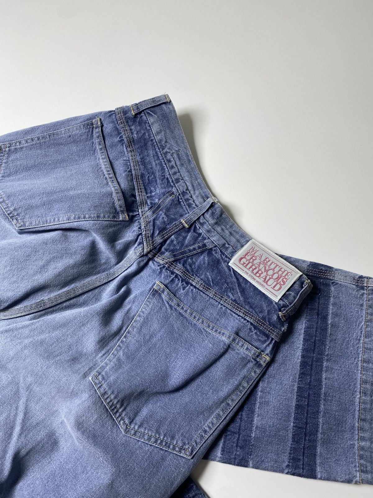 Marithe + Francois Girbaud 80s MARITHÉ + FRAÇOIS GIRBAUD THE STONE WASHED BAGGY PANTS Size US 30 / EU 46 - 9 Thumbnail