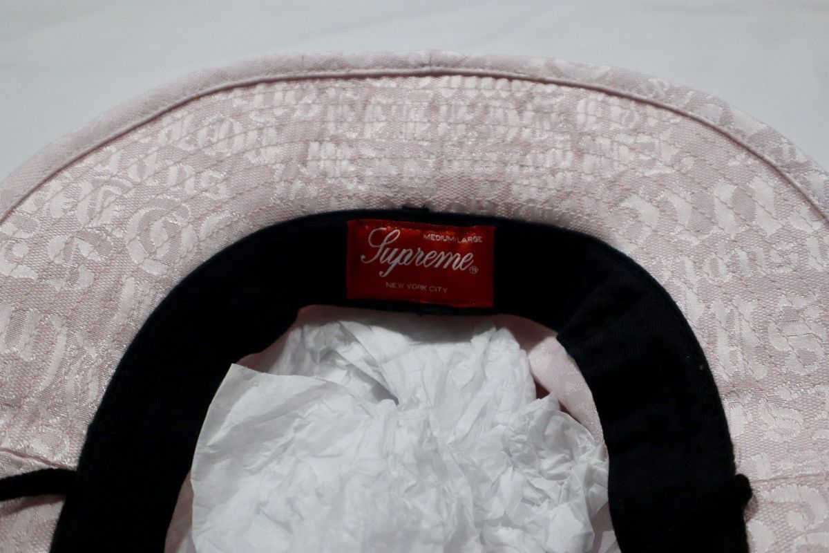 Supreme Supreme Cities Jacquard Boonie Hat – SS25 – Pink M/L Size ONE SIZE - 4 Thumbnail