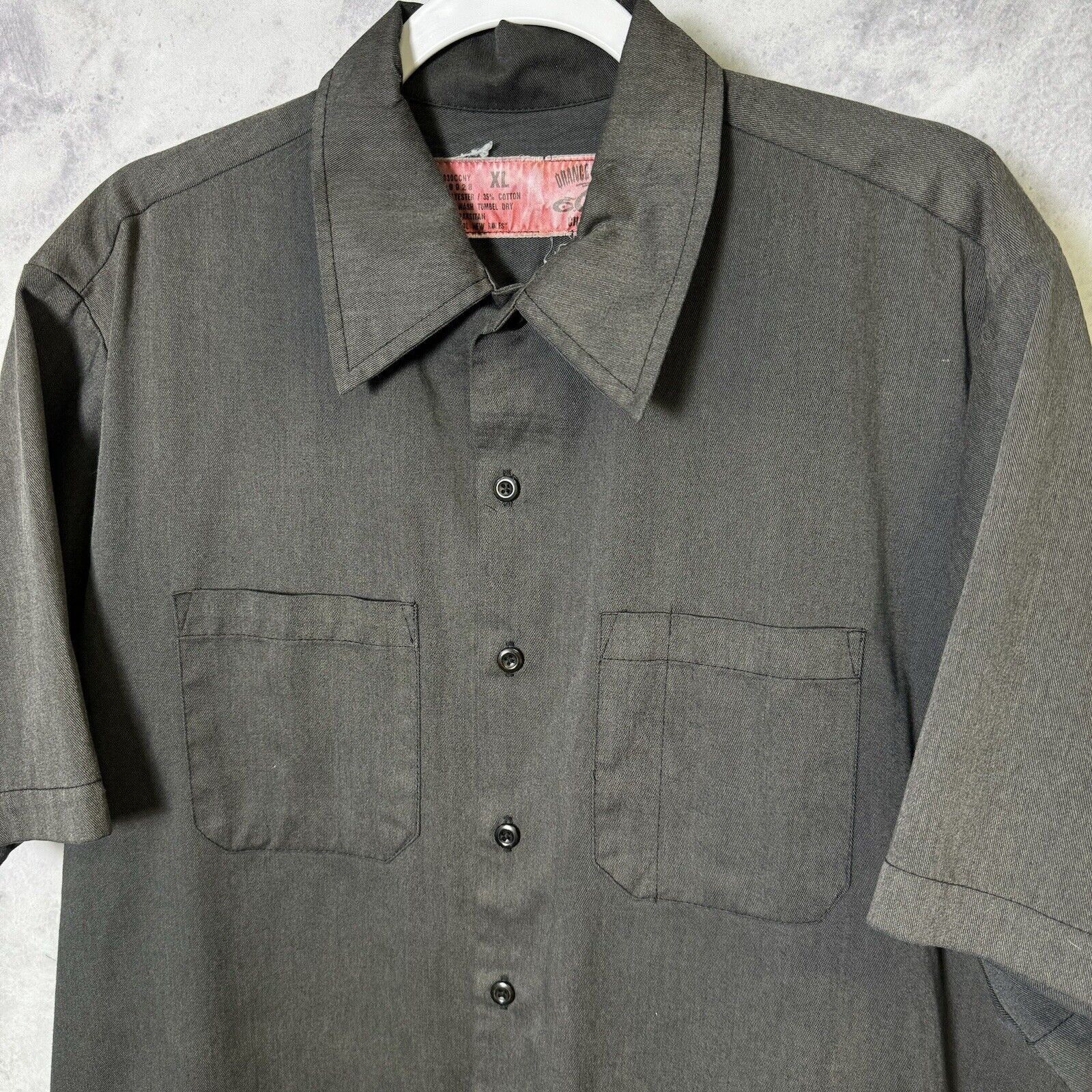Vintage Orange County Choppers Laughlin Biker Shirt Mens XL Gray But Size US XL / EU 56 / 4 - 3 Thumbnail