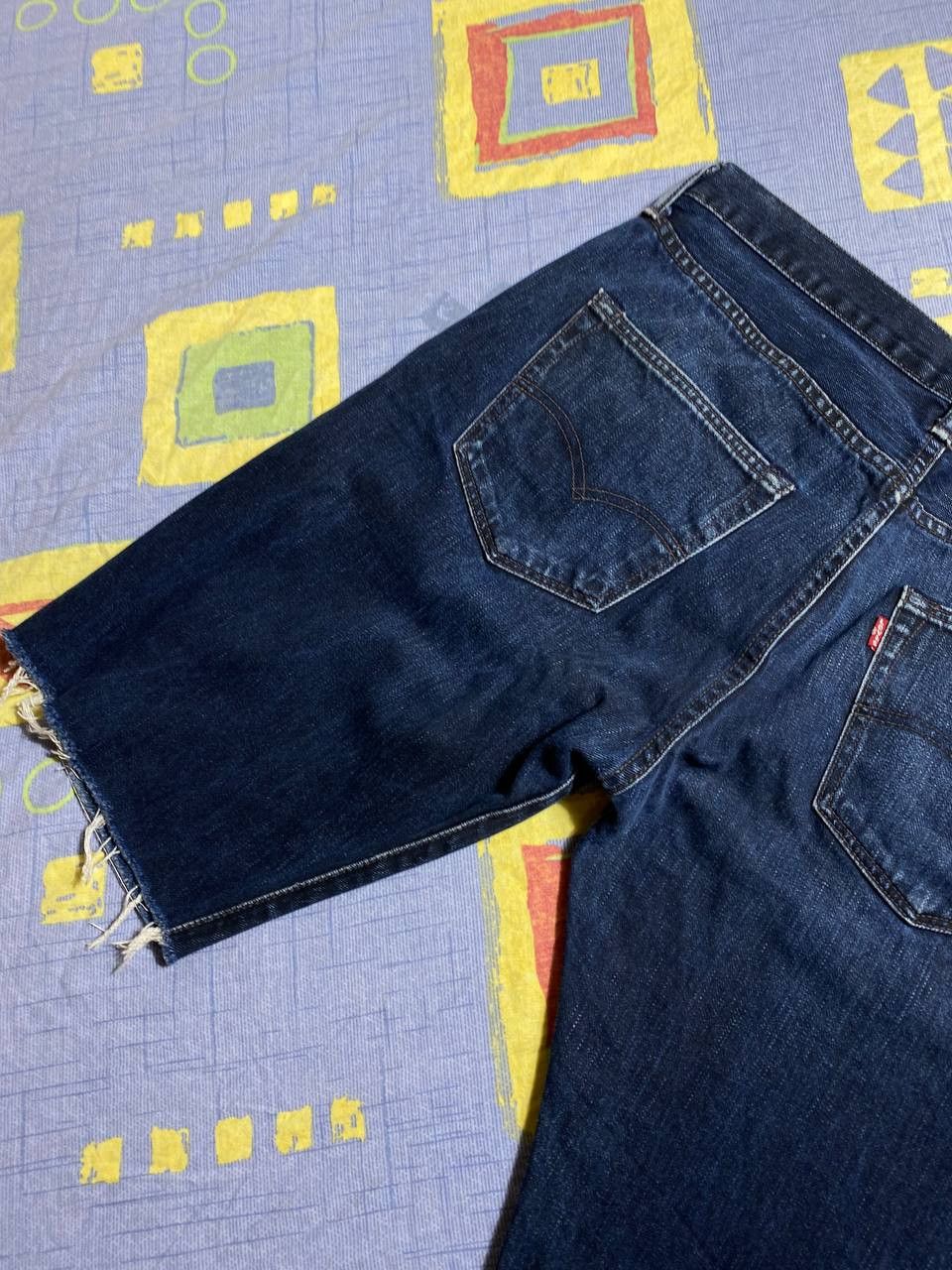 Levi's VINTAGE Y2K DENIM LEVIS SHORTS Size US 34 / EU 50 - 6 Thumbnail