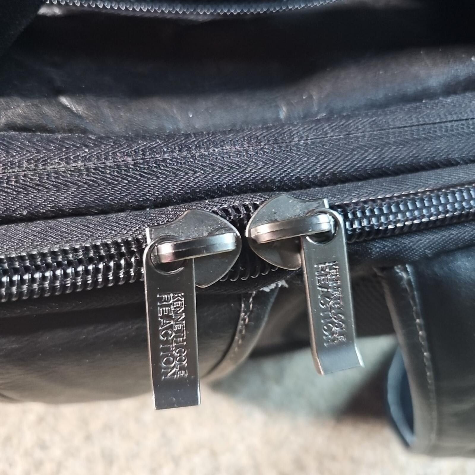 Kenneth Cole Kenneth Cole Model580675 Genuine Leather Backpack Laptop Bag Size ONE SIZE - 9 Thumbnail