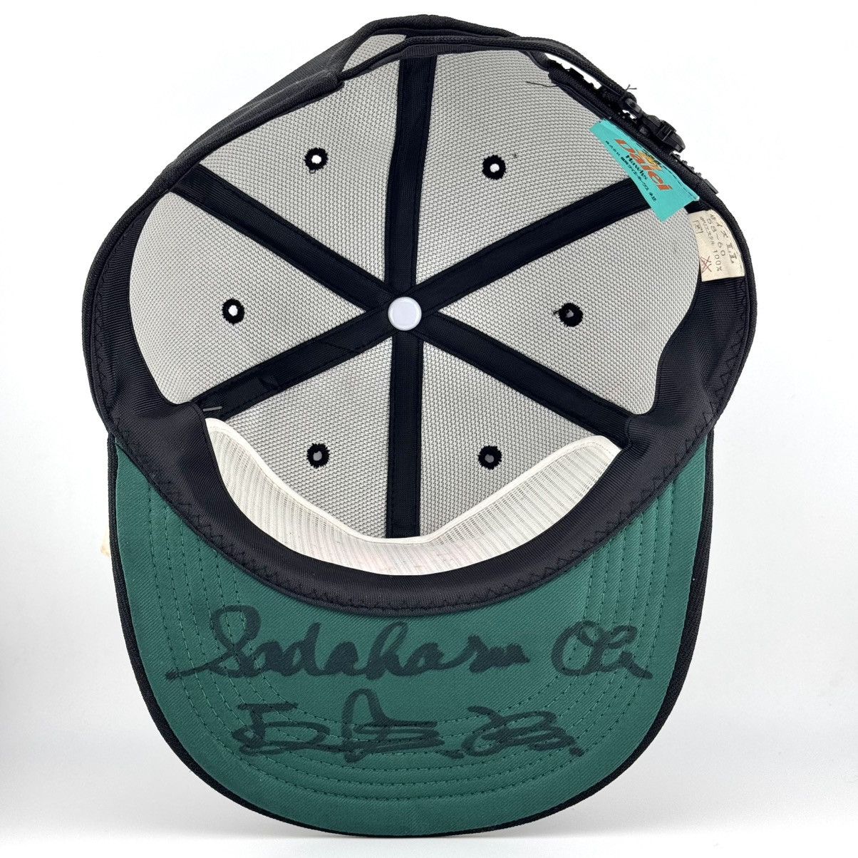 Japanese Brand Vtg 90s Fukuoka Daiei Hawks FDH Sadaharu Oh Signed Cap Size ONE SIZE - 8 Thumbnail