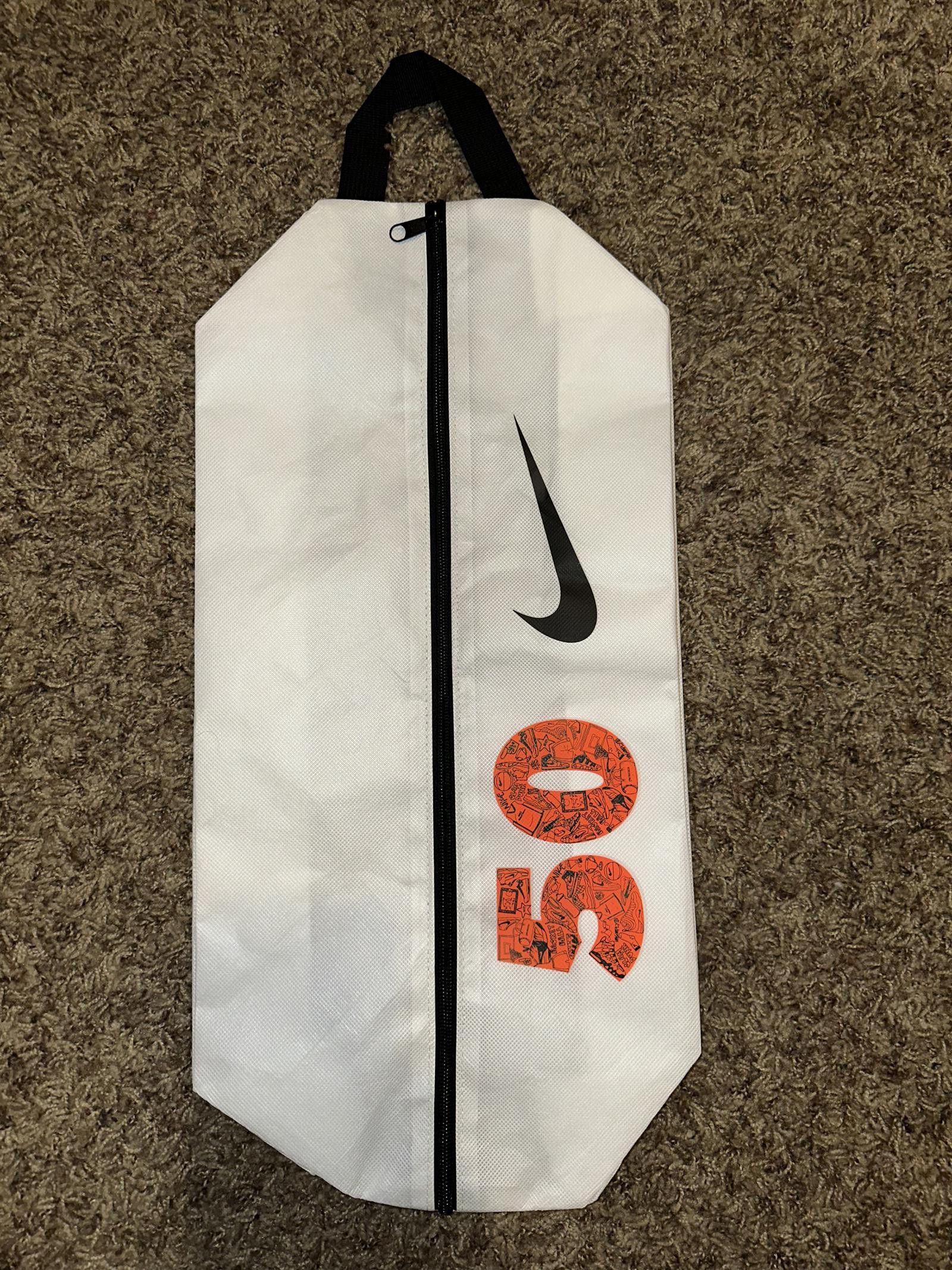 Nike Nike 50th Anniversary Zip Up Shoe Bag Size ONE SIZE - 1 Thumbnail