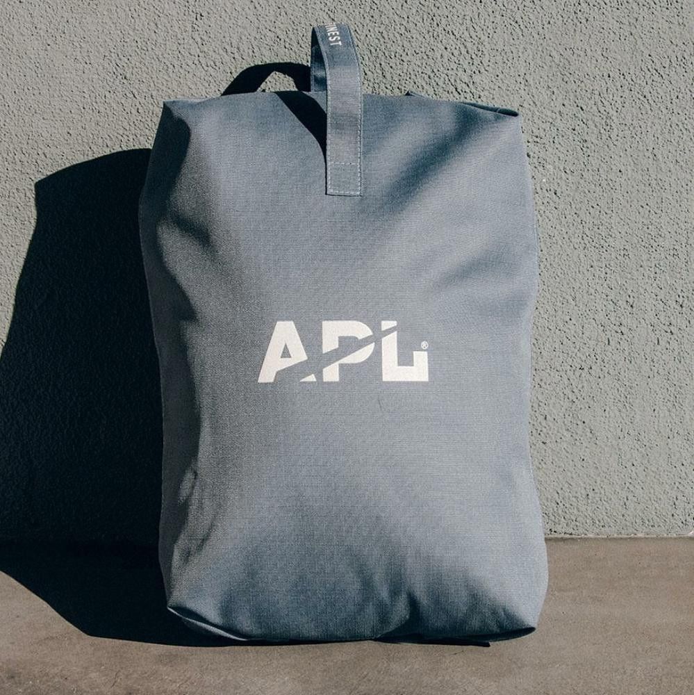 Designer APL | Slate-Pristine | Packable Shoe Storage Bag Size ONE SIZE - 4 Thumbnail