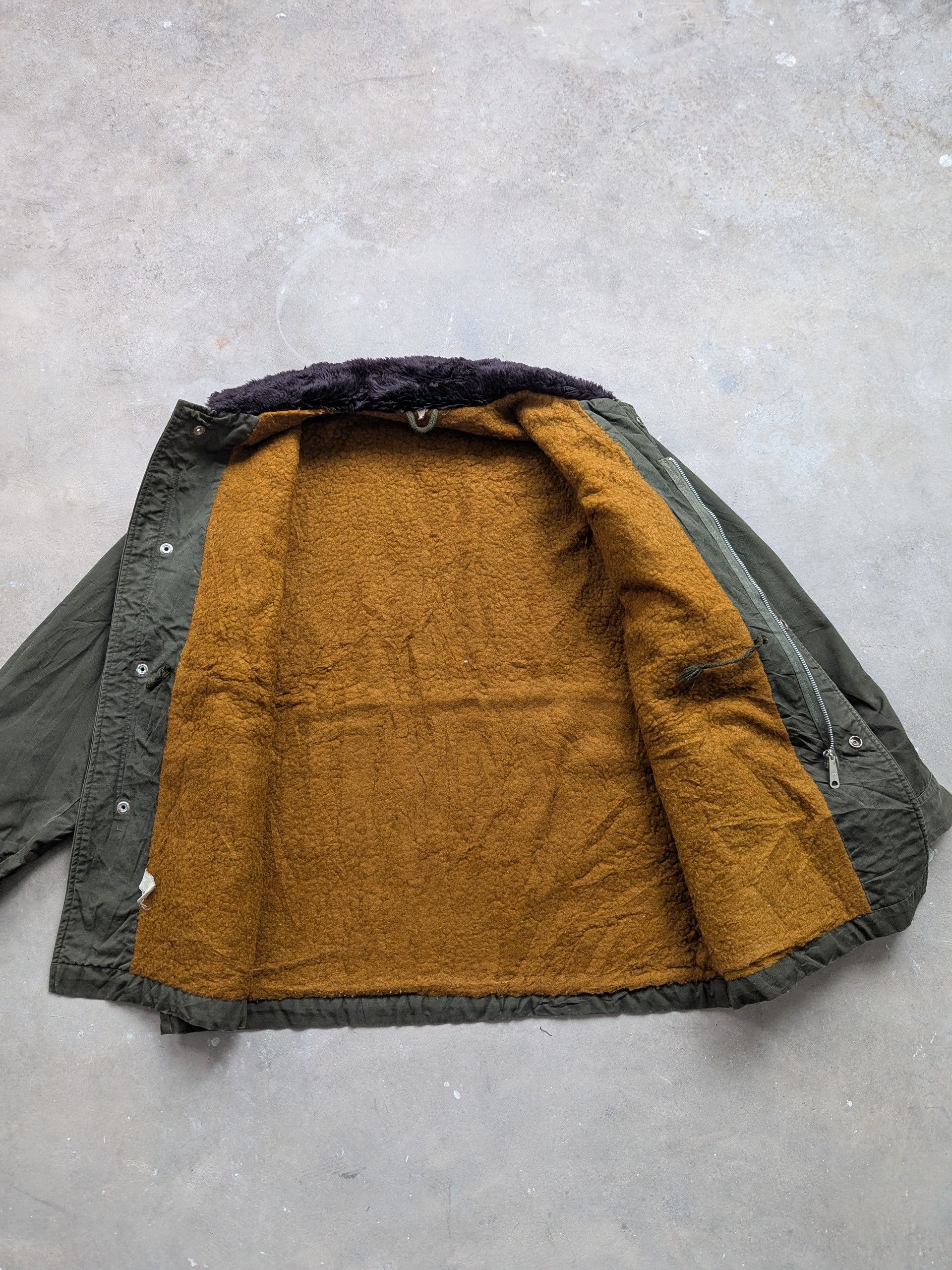 Other Vintage WWII US Army Jacket Lining Sherpa Size US M / EU 48-50 / 2 - 11 Thumbnail