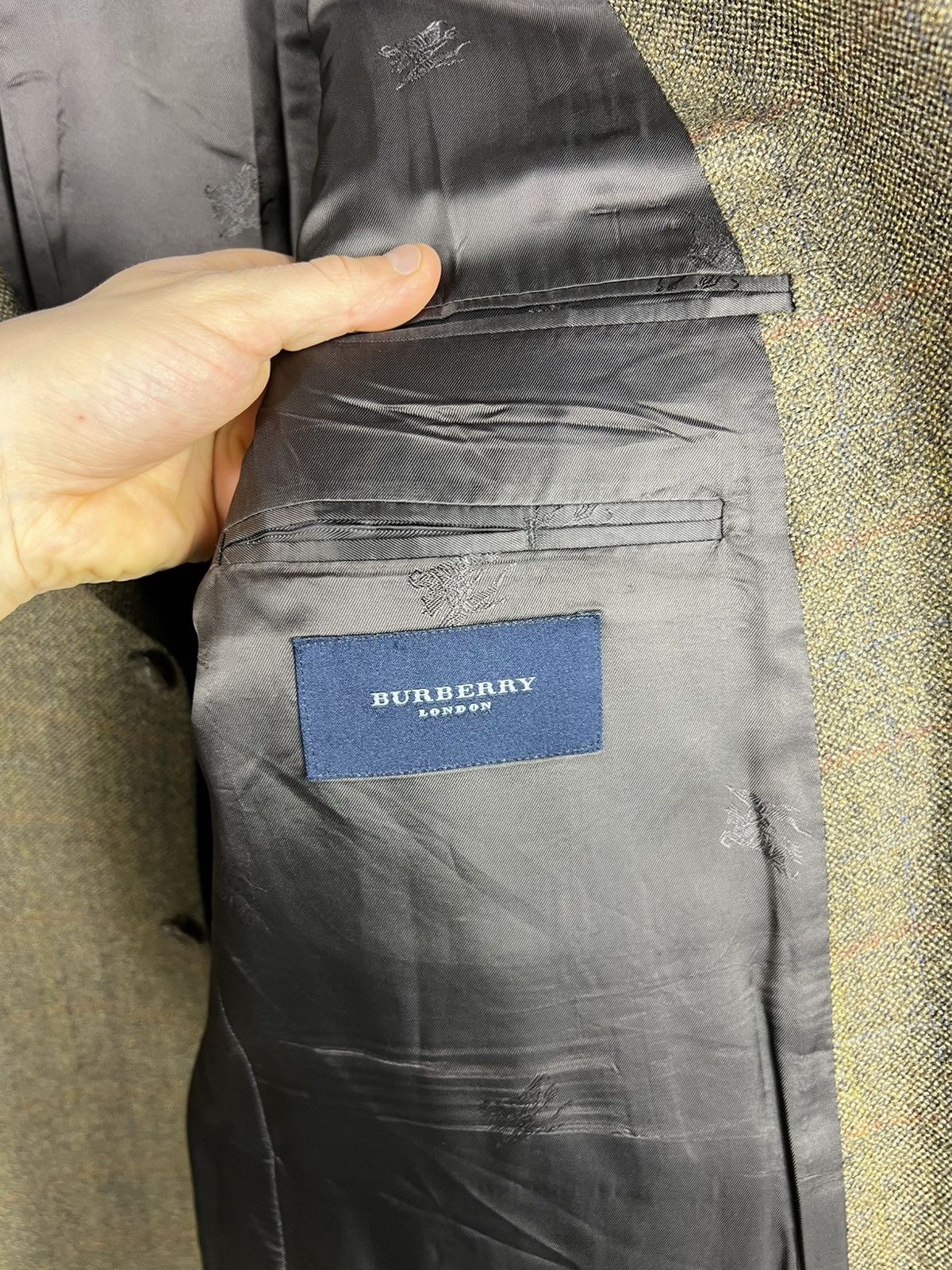 Burberry Vintage Burberry London wool bristol checked blazer jacket Size US L / EU 52-54 / 3 - 15 Thumbnail