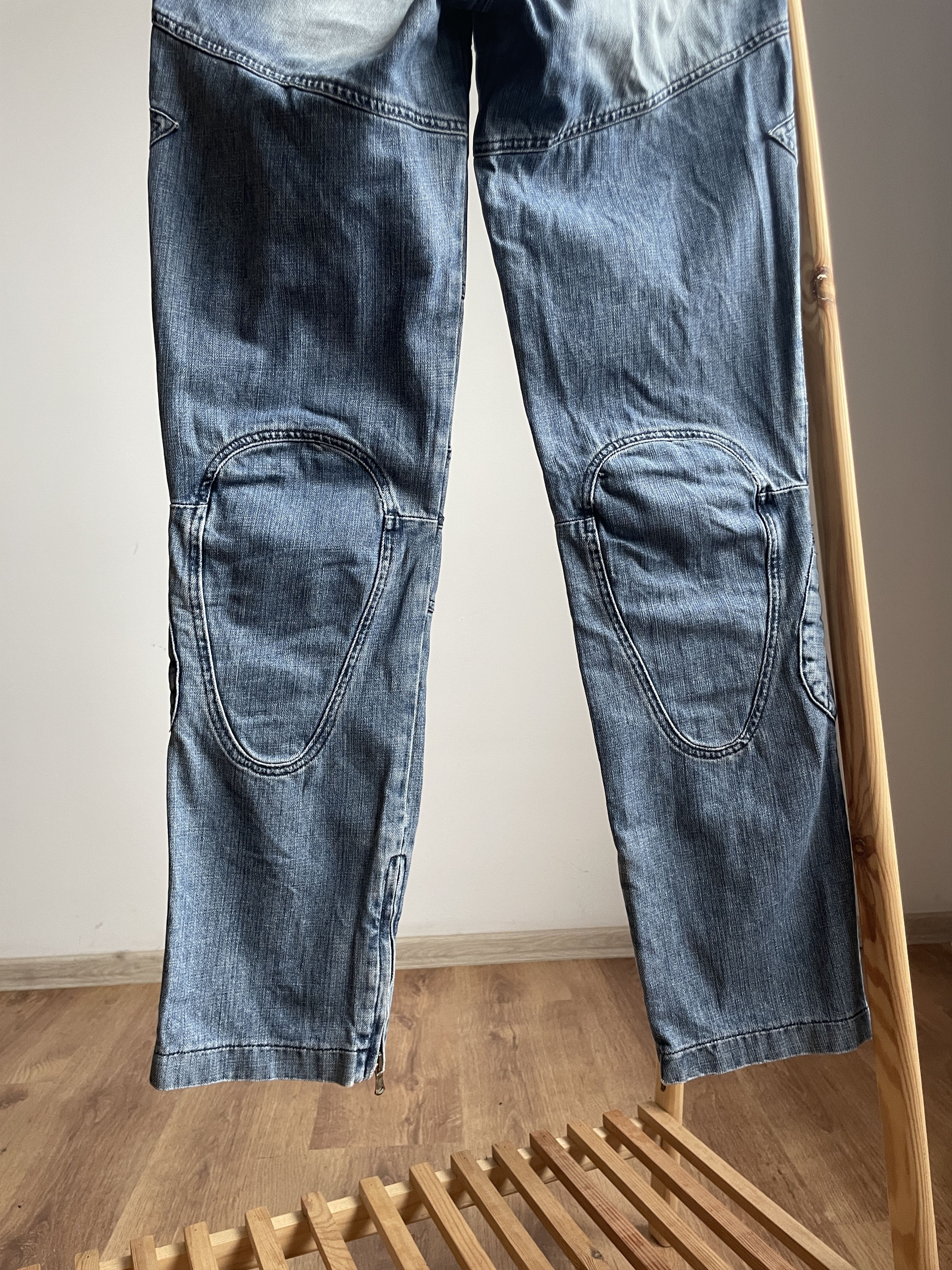 Daniele Alessandrini Daniele Alessandrini Vintage Zipper Biker Jeans Size 31 Size US 31 - 8 Thumbnail