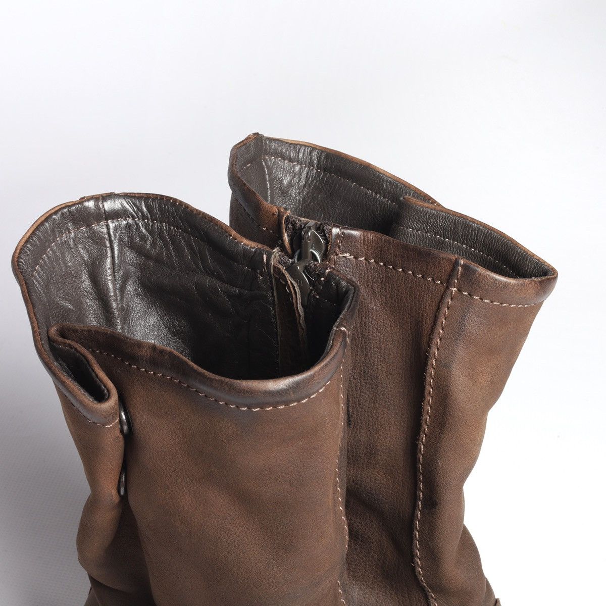 A.S.98 AS 98 A.S.98 Airstep Brown Leather Boots Shoes Avantgarde Size US 6 / IT 36 - 9 Thumbnail