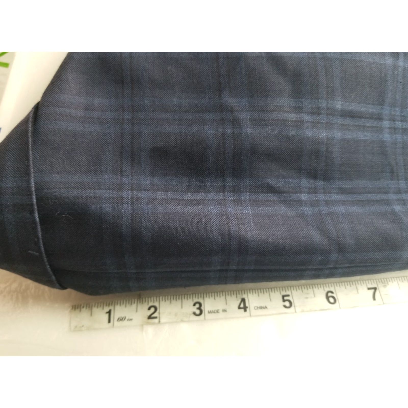 Vintage Tiglio Blazer Men 44L Blue Extra Fine Super 150s Wool Italy Merinos Luxe Novello Tiglio Size 44R - 5 Thumbnail