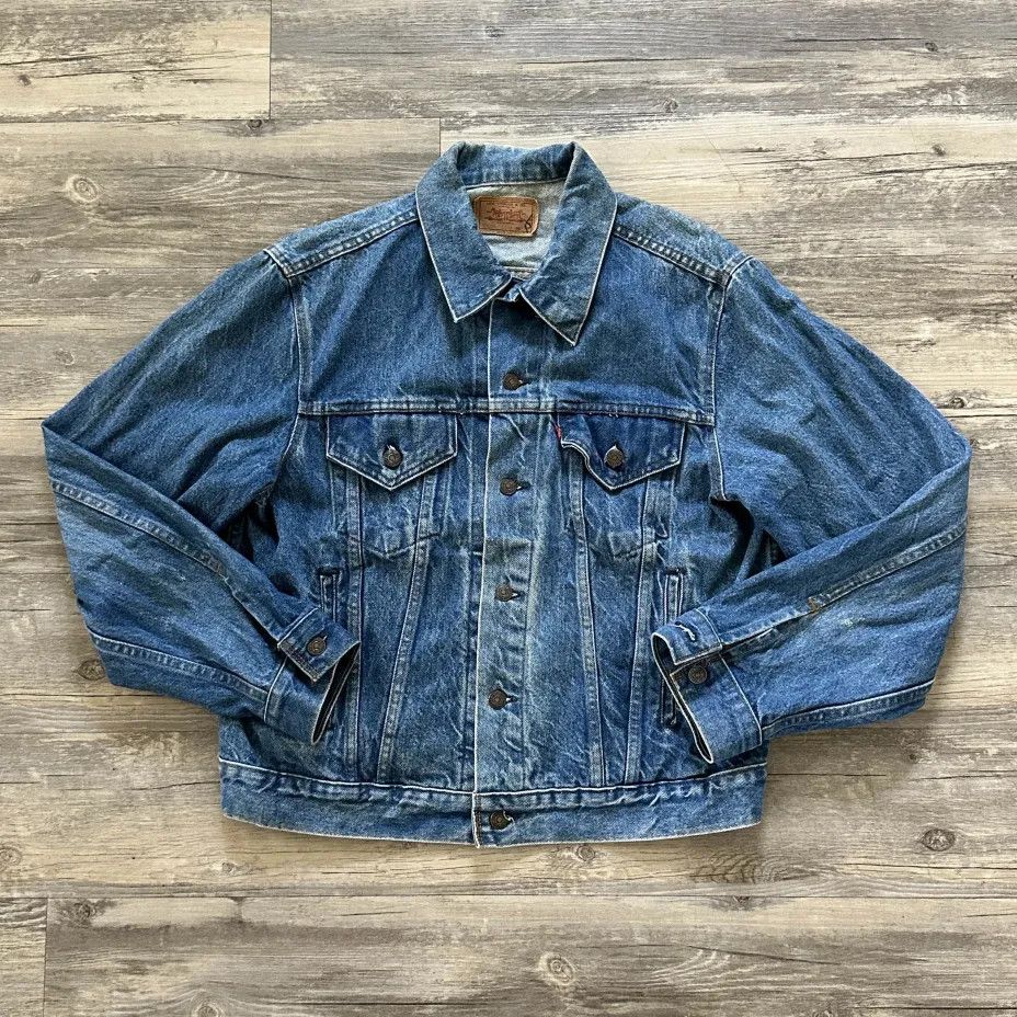 Vintage 70s Levi's Type 3 Denim Trucker Jean Jacket