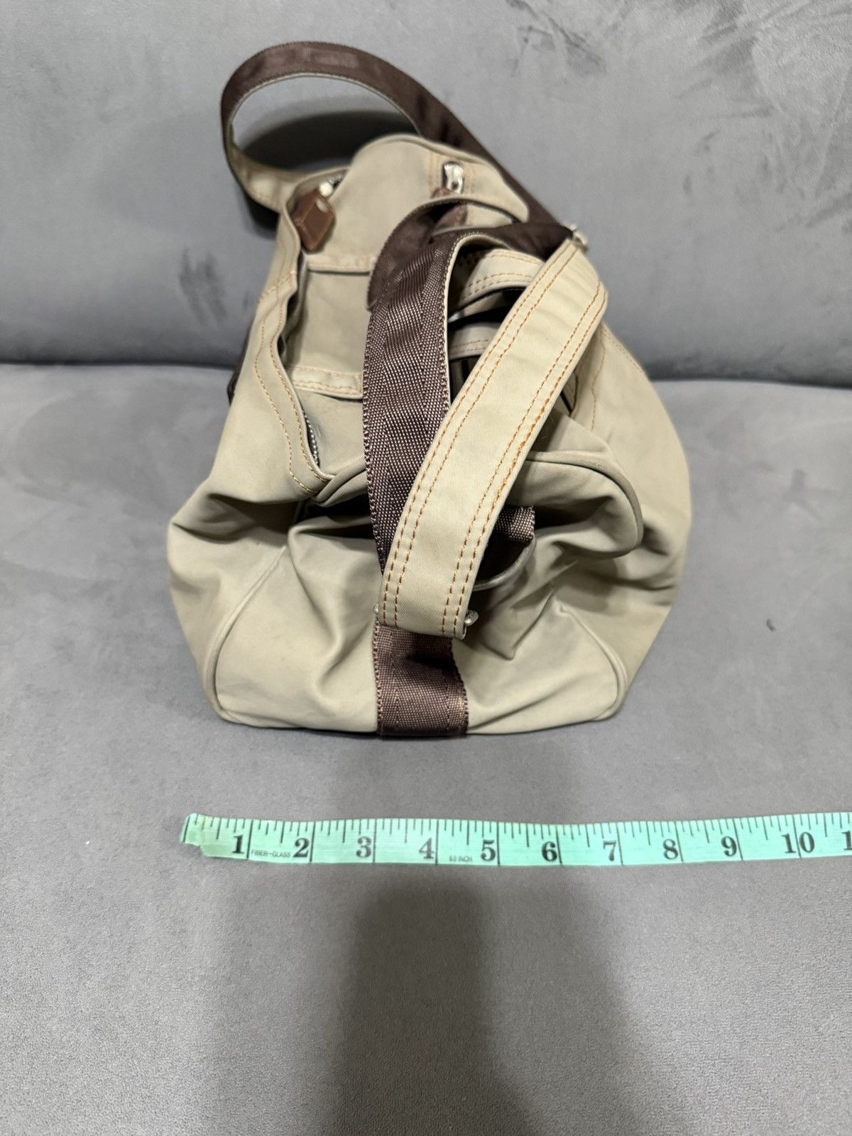 Yohji Yamamoto 🔥 Vintage Y'saccs Yohji Yamamoto Packable Bag sling Size ONE SIZE - 18 Thumbnail