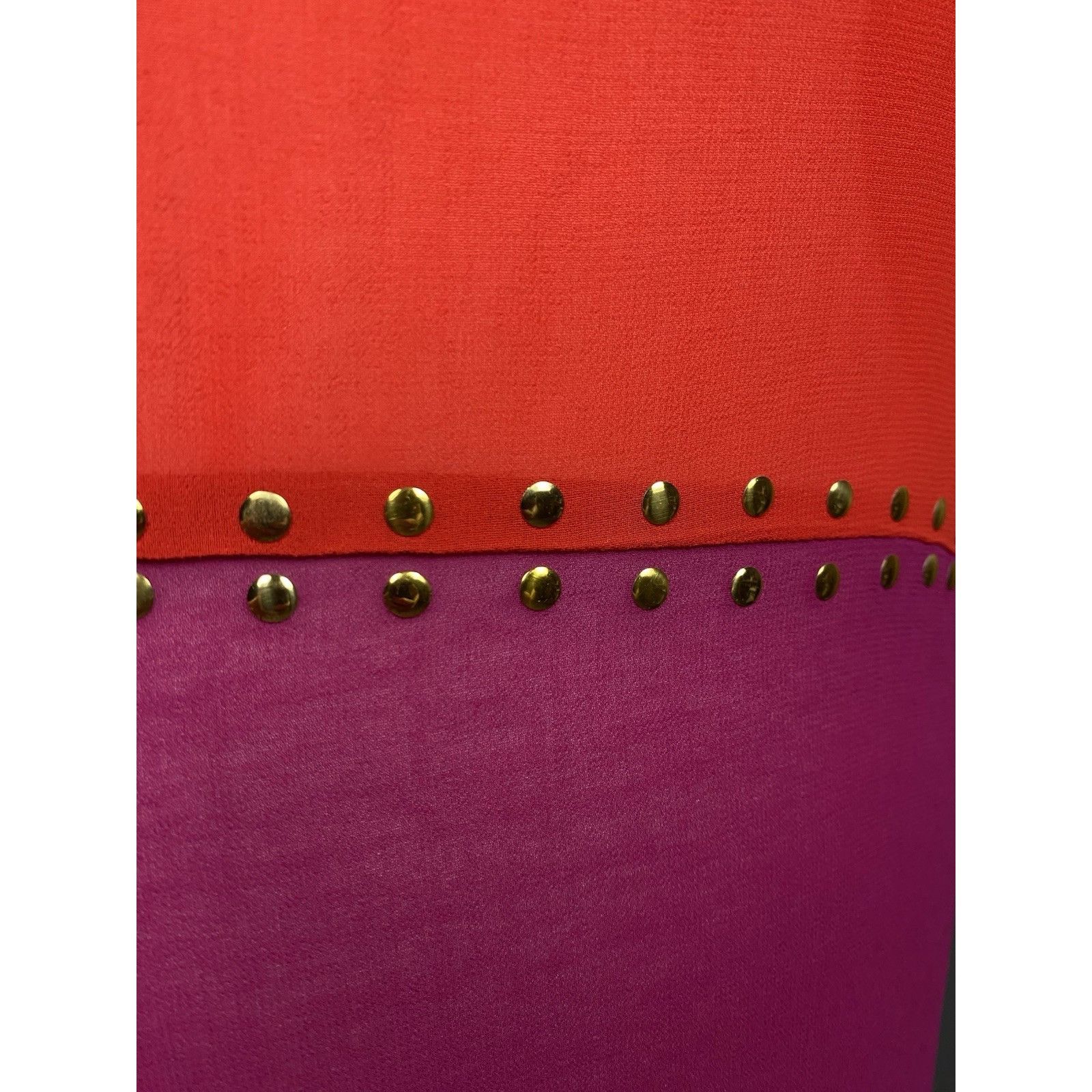 Alexander McQueen Alexander McQueen Women's Red Purple Sleeveless Tunic Dress Size S / US 4 / IT 40 - 8 Thumbnail
