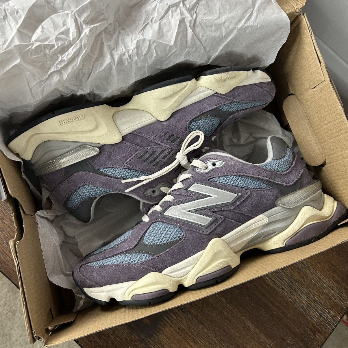 New Balance New Balance 9060 Shadow Purple Men8/Women9.5 Size US 9.5 / IT 39.5 - 8 Thumbnail